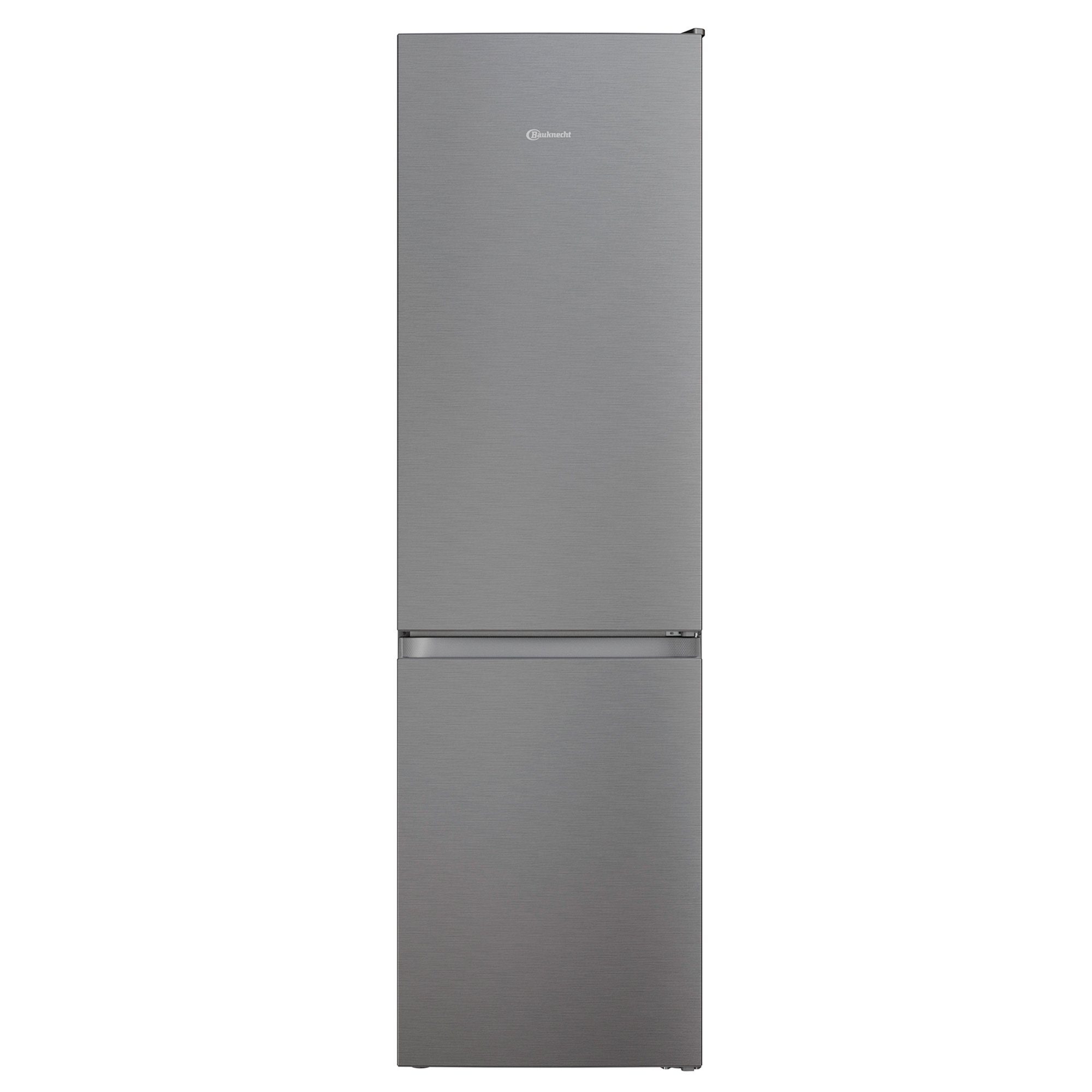 BAUKNECHT Kühl-/Gefrierkombination freistehend KGNF 210C2IN, 202,7 cm hoch, 59,6 cm breit, MultiCoolFlow-System, Total NoFrost, Active Freeze, 367 l, Griffmulde