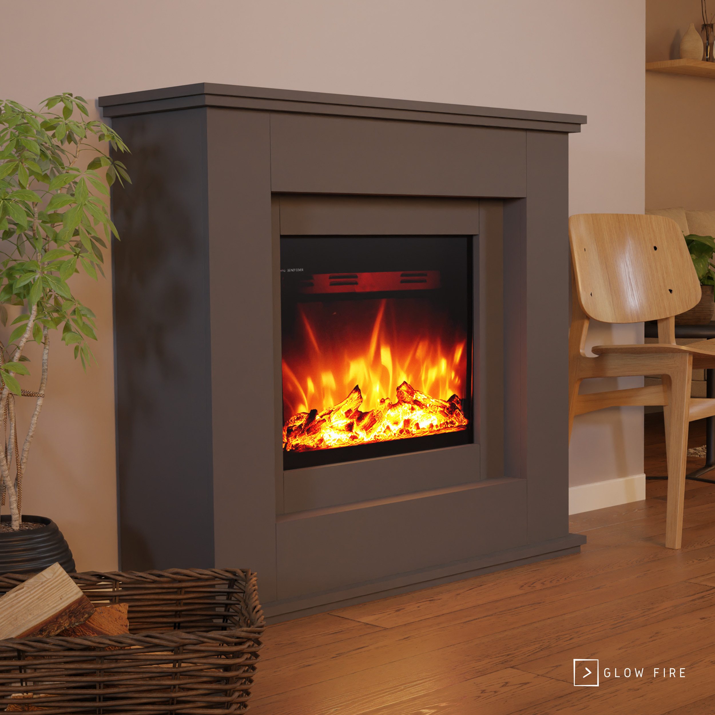 GLOW FIRE Elektrokamin EUROPA LED Kamin günstig online kaufen