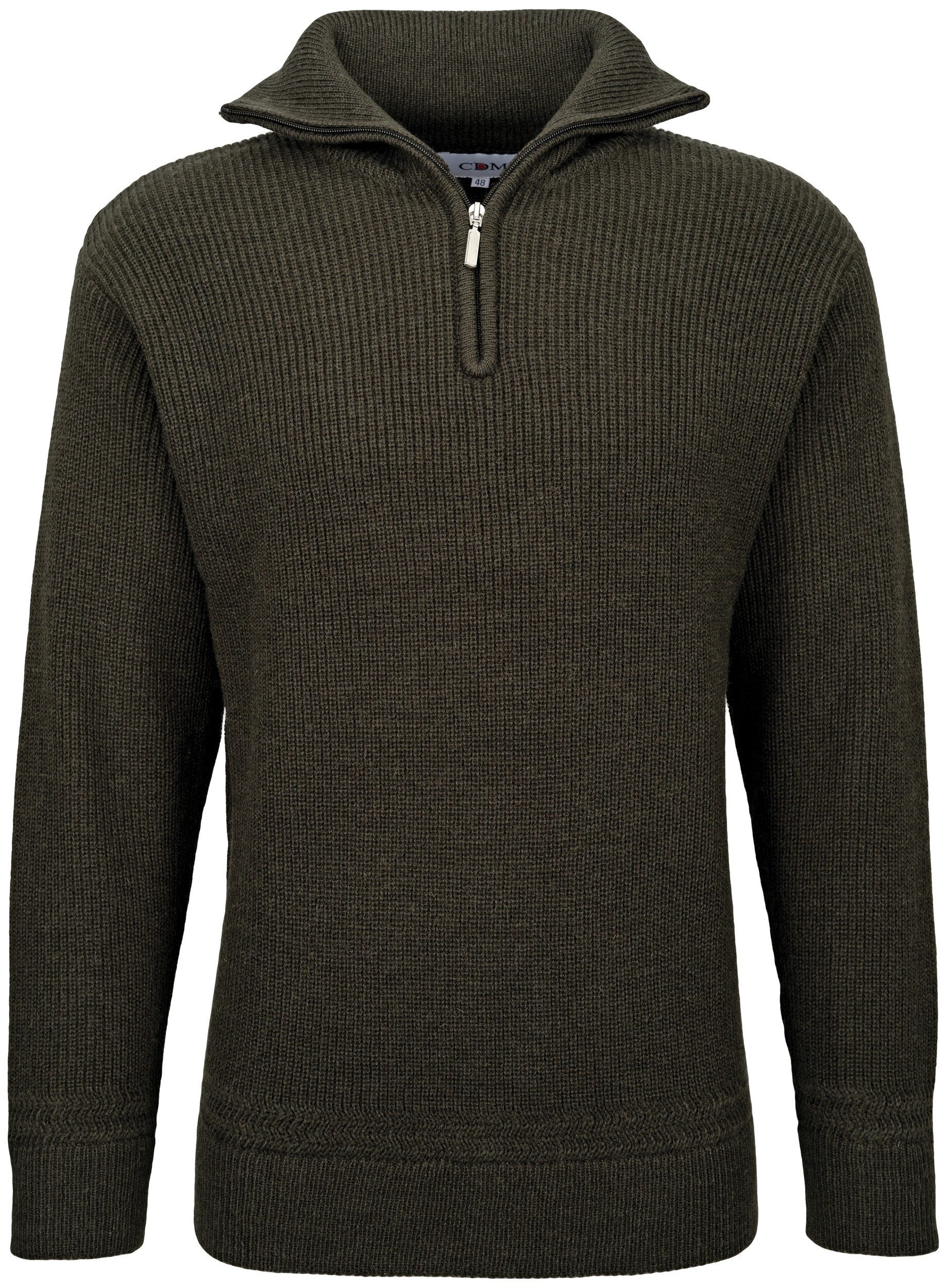 CDM Troyer Jagdpullover Troyerform Strickpullover Ansitzpullover Winterpull günstig online kaufen