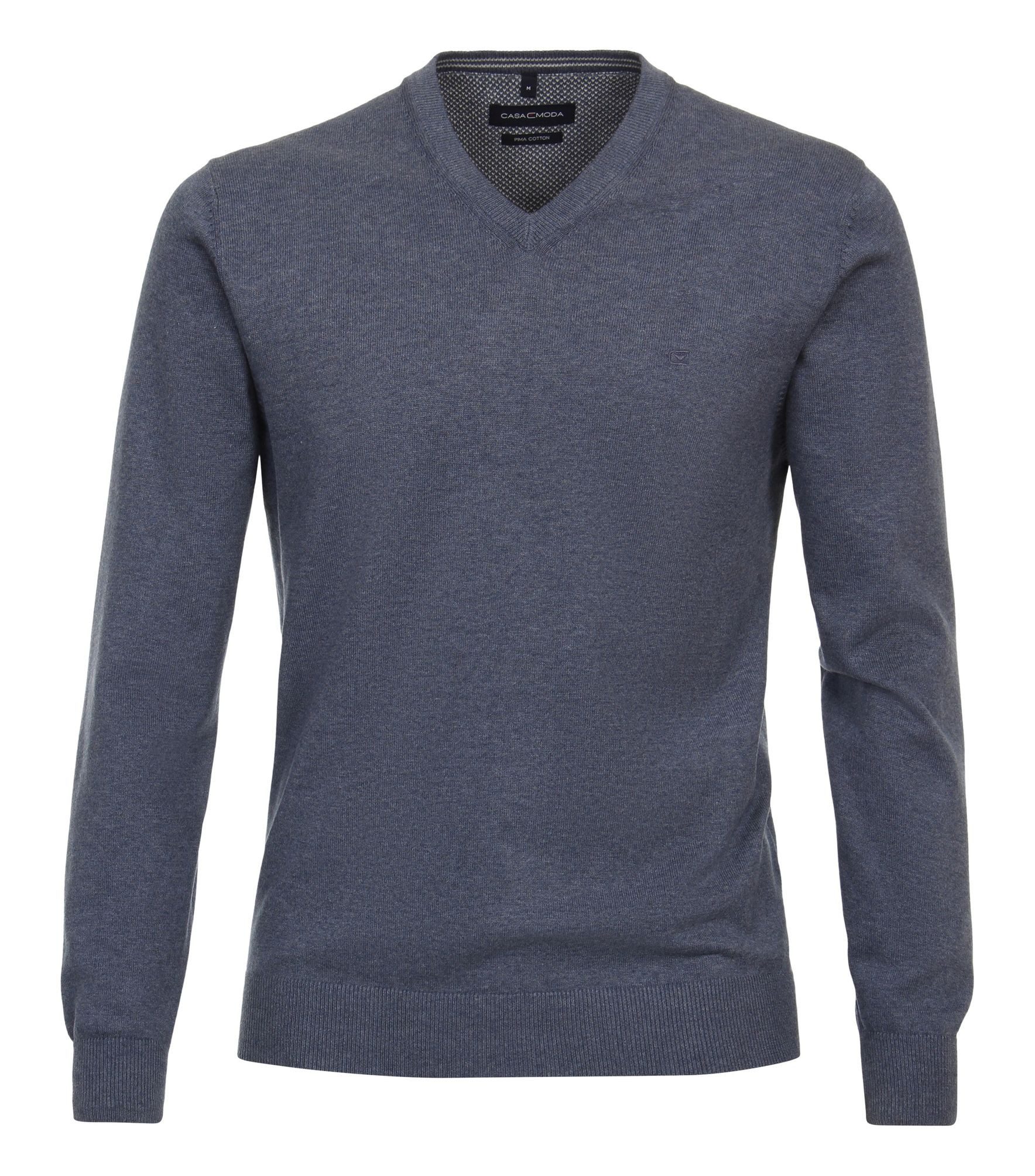 CASAMODA V-Ausschnitt-Pullover 004430 PIMA-Baumwolle günstig online kaufen