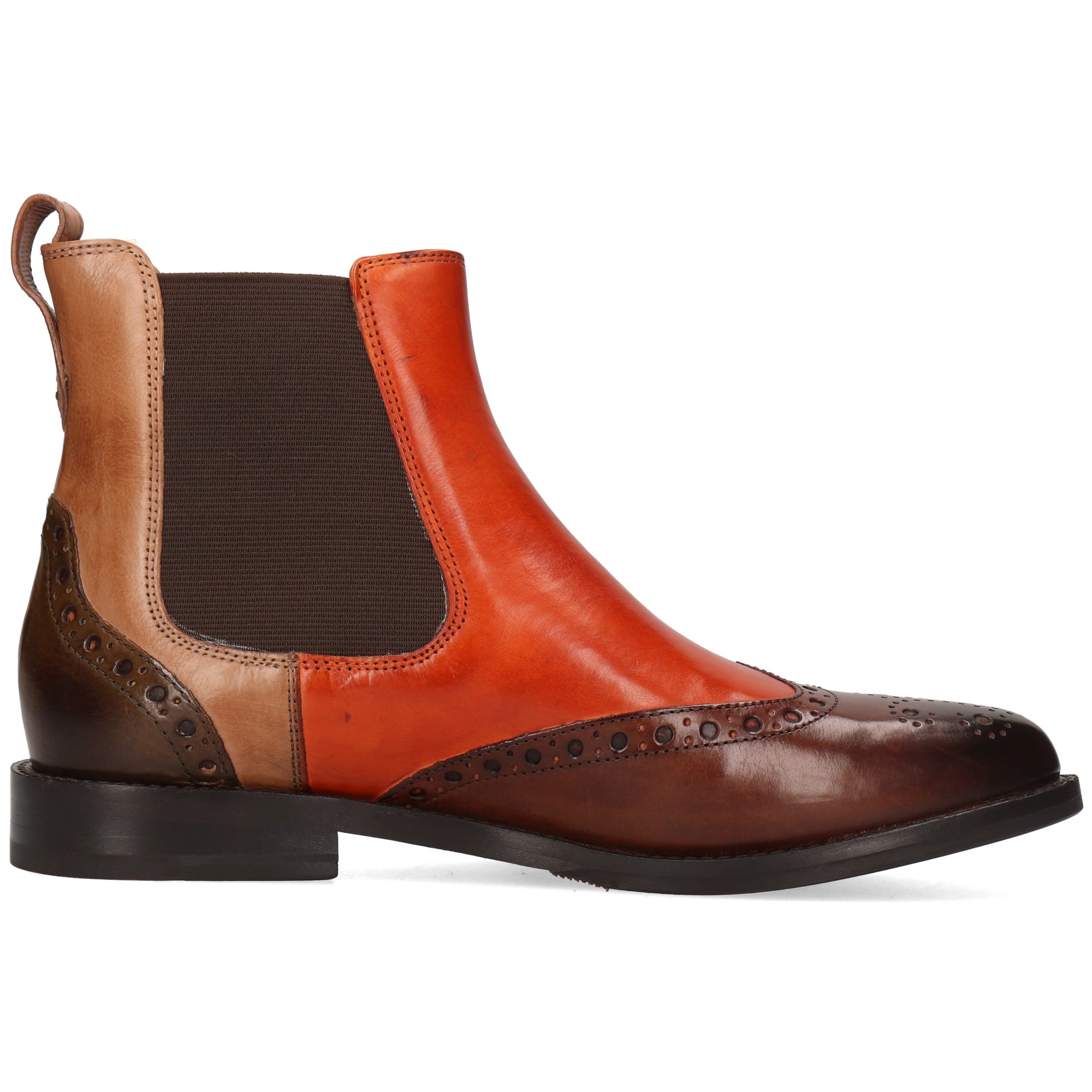 Melvin & Hamilton Selina 29 Leder-Chelsea Boots für Damen Stiefelette Flach günstig online kaufen