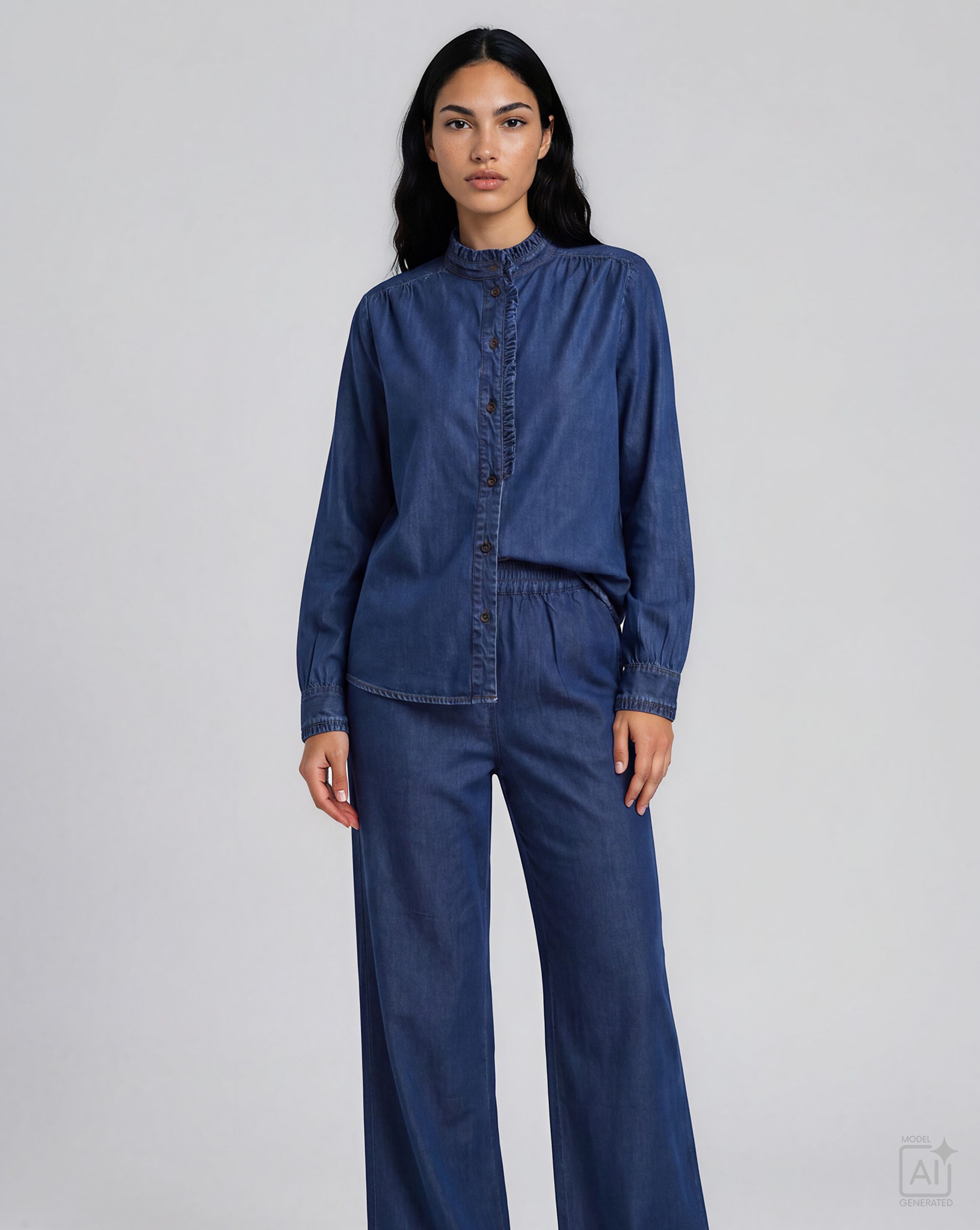 Smith & Soul Rüschenbluse