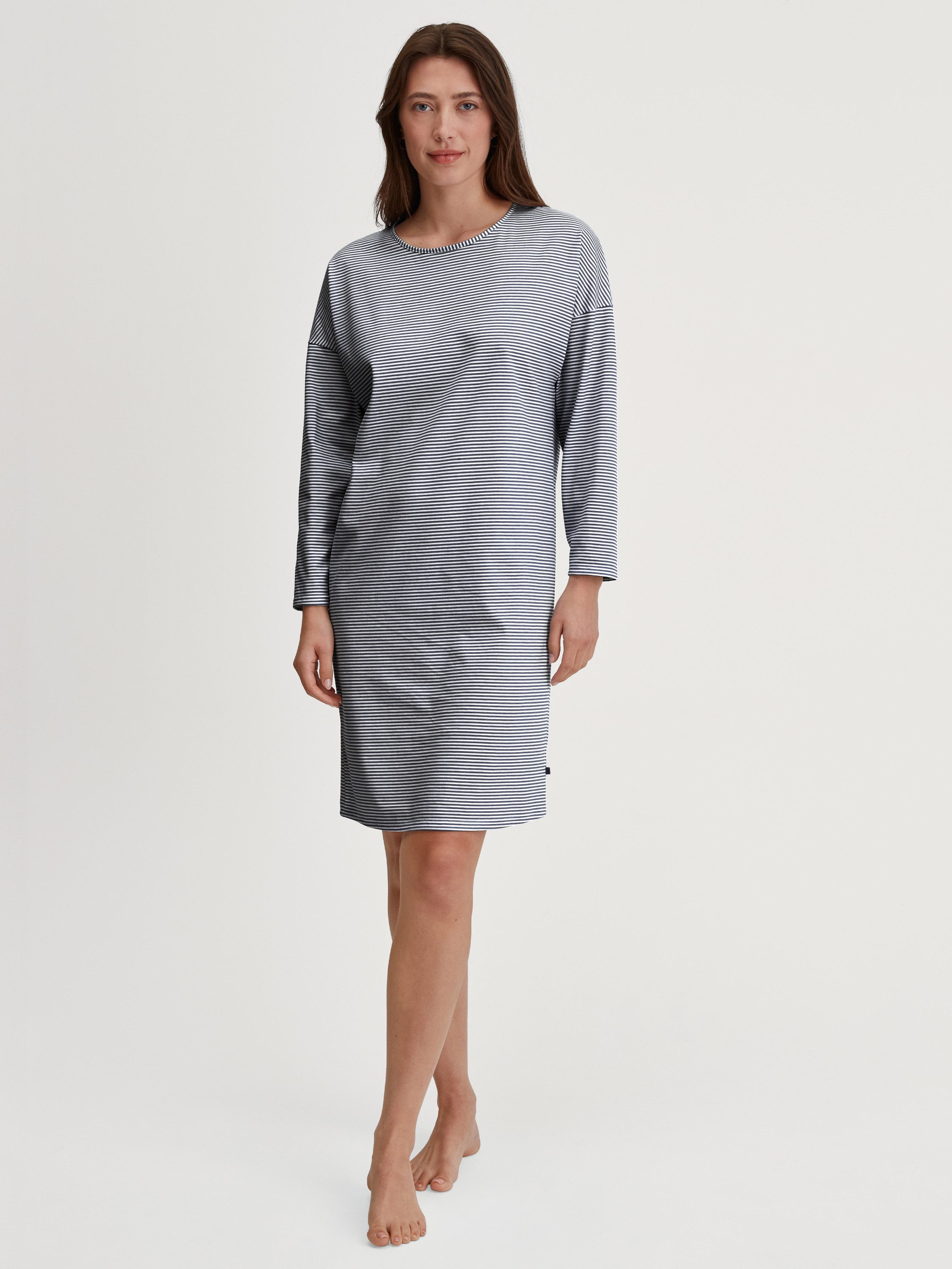 CALIDA Nachthemd Cotton Special Damen (1-tlg) 100% Baumwolle, atmungsaktiv, hautfreundlich, pflegeleicht, Länge 95cm