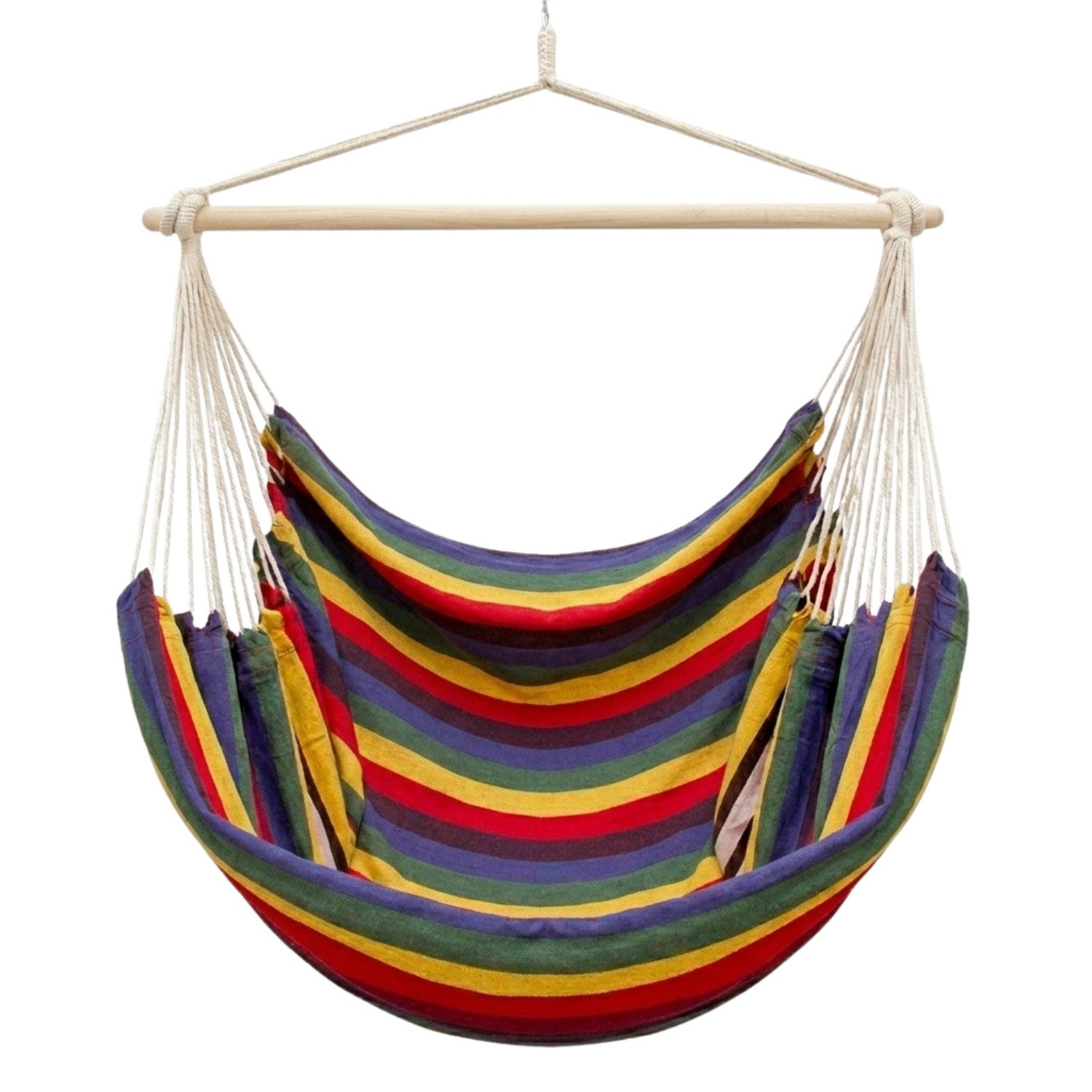 AMANKA Hängestuhl für 2 Personen: XXL Outdoor Hängesessel bis 150 kg - Garten und Balkon, 185 x 130 cm Hängesitz für Kinder und Erwachsene - 360° Relaxsessel