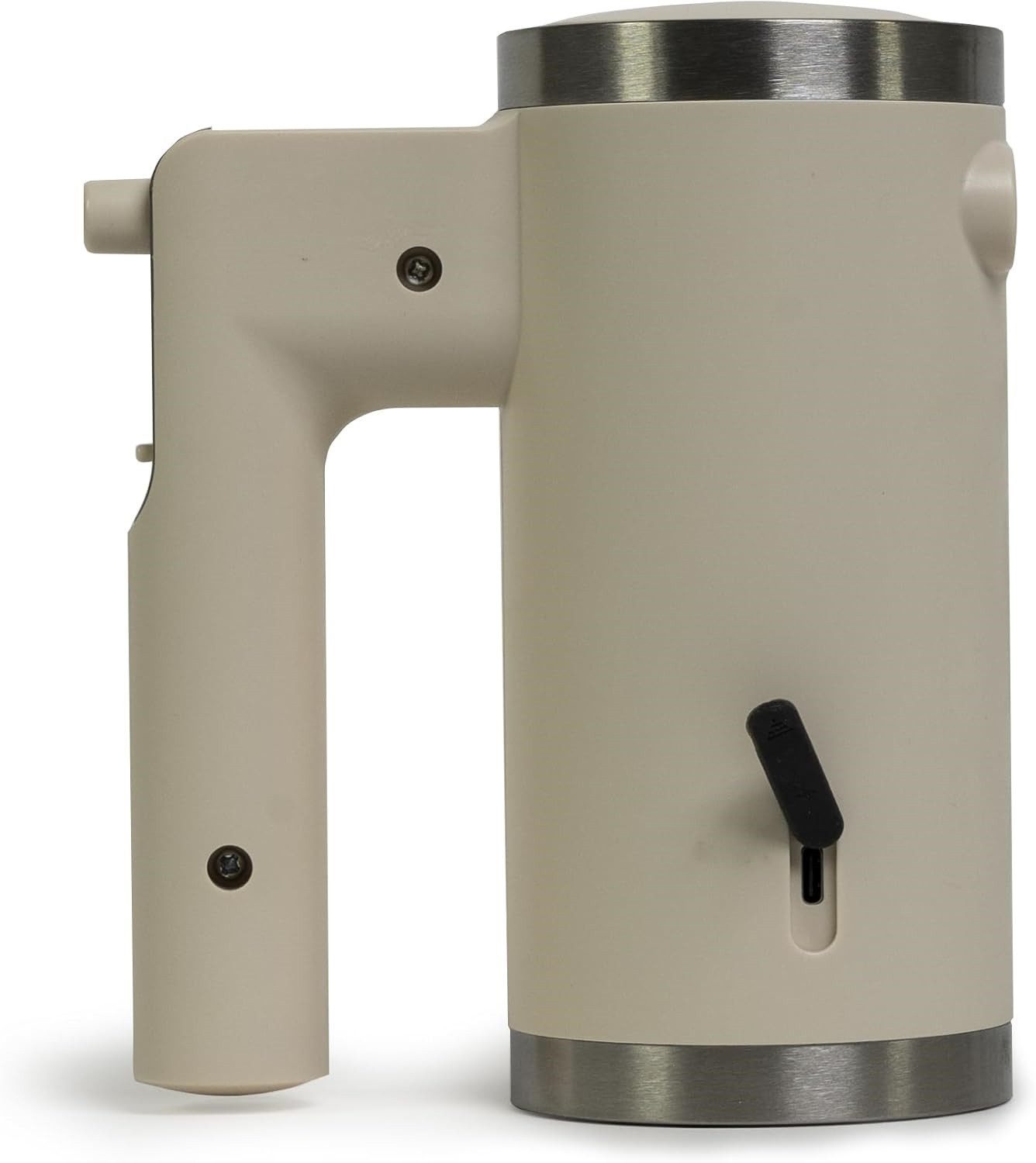 Melchioni Handmixer Wiederaufladbarer kabelloser Schneebesen mit, 5 Geschwindigkeiten