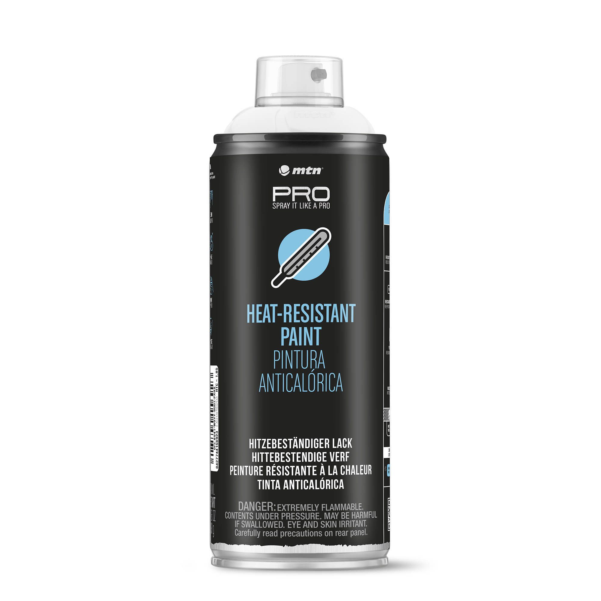 MTN Sprühlack Sprühlack, MTN PRO, Hitzbeständig bis 650°C, 400ml, Farbauswahl