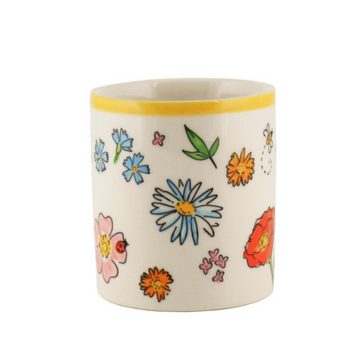 Mila Becher Mila Keramik-Becher Lovely Flowers, Keramik