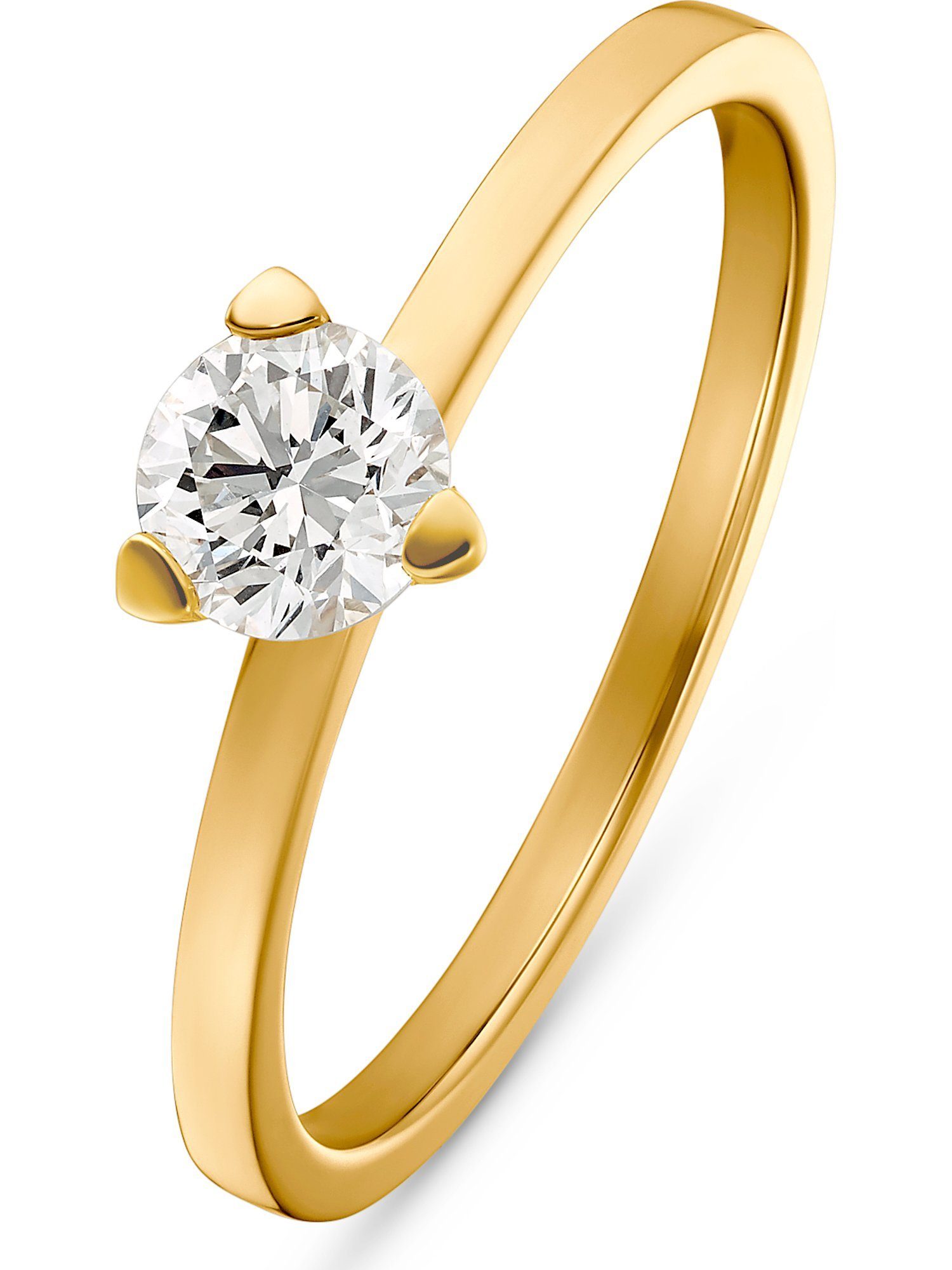 Erstaunlich niedrige Preise CHRIST Diamantring CHRIST Diamant Damen-Damenring gelbgold 1