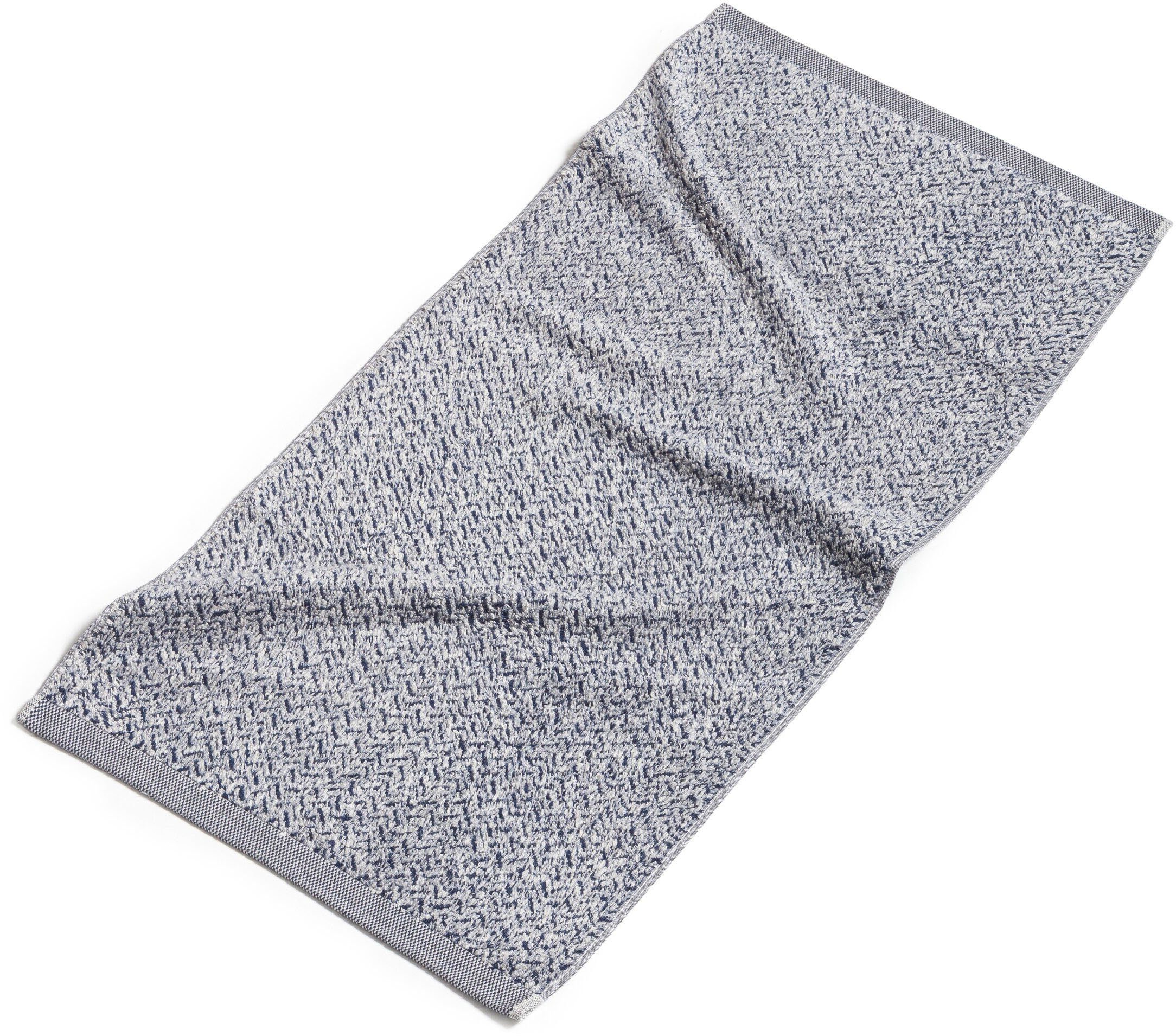 Möve Duschtuch Brooklyn Fischgrat, Walkfrottier (1-St), günstig online kaufen