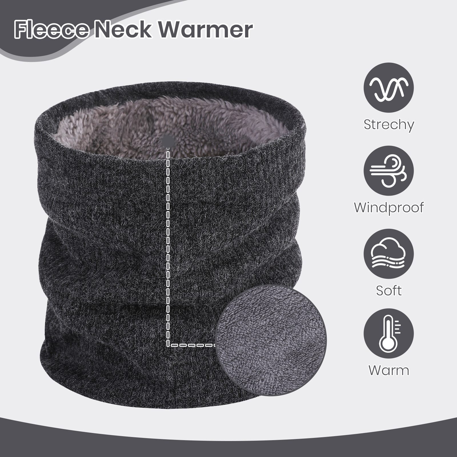 Miss Lulu Loop, Winter-Fleece-Halstuch