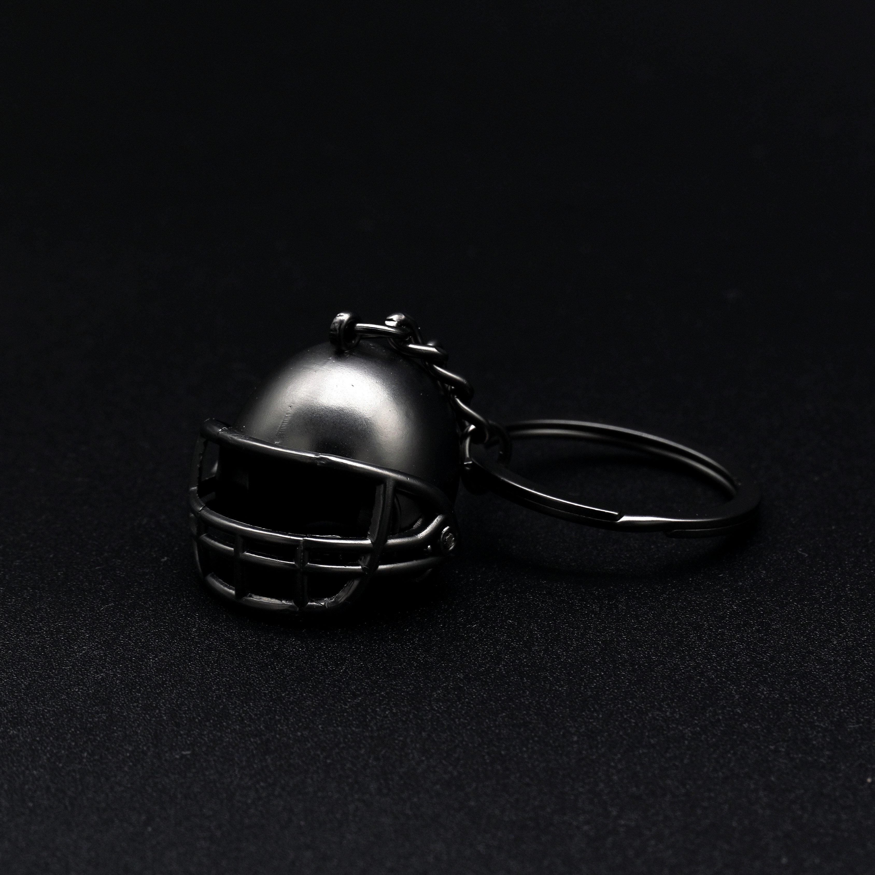 40YARDS Schlüsselanhänger American Football Schlüsselanhänger – 3D Helm aus Metall, Metall Schlüsselanhänger