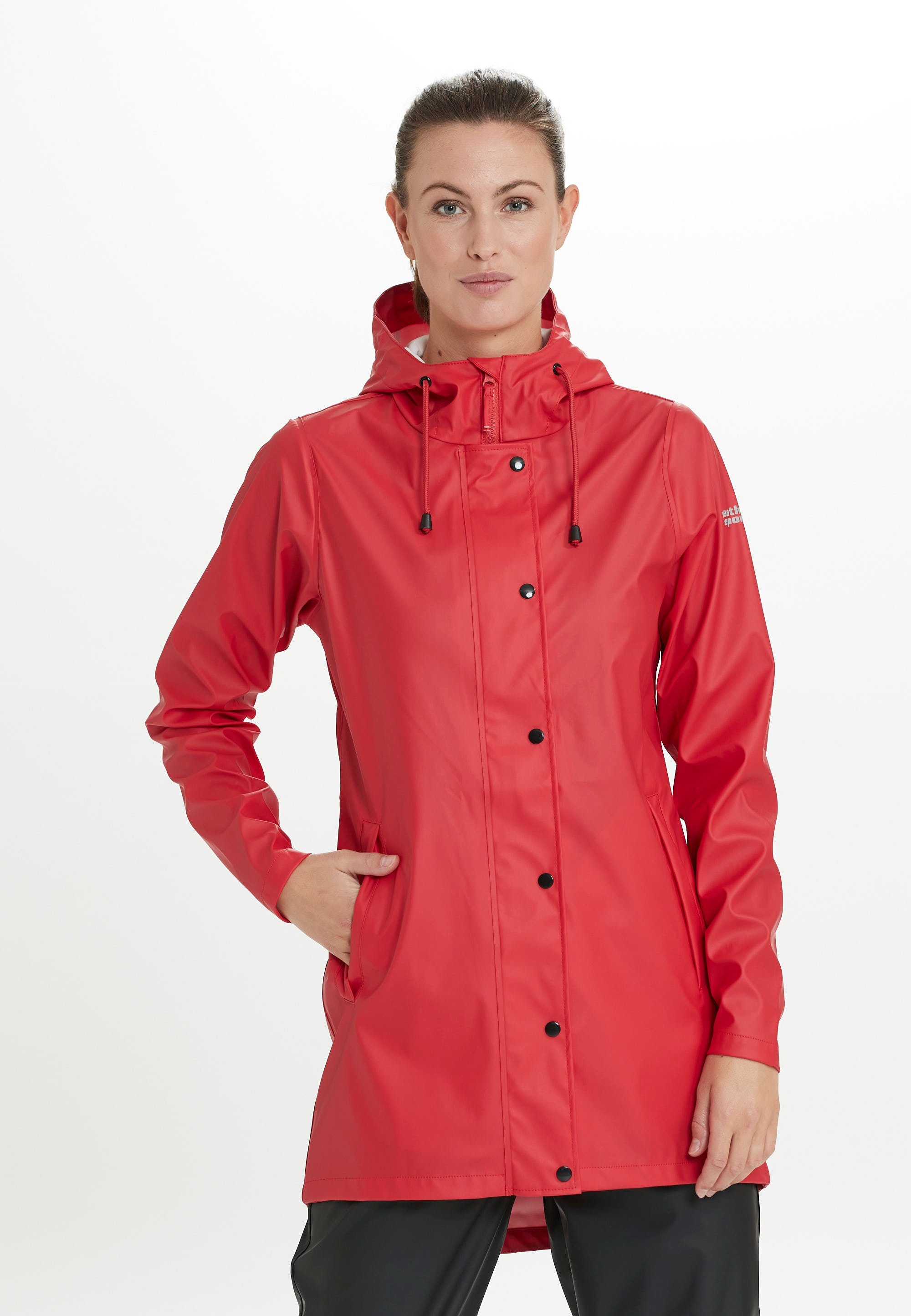 WEATHER REPORT Regenjacke PETRA mit Beschichtung rot-rot umweltfreundlicher