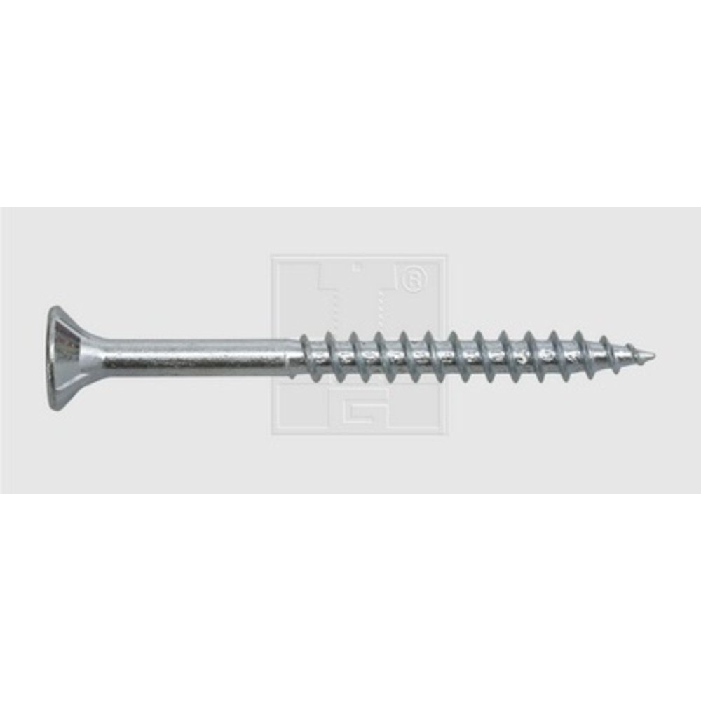 Schraube SWG Holzschraube 4.5 mm 80 mm Innenvielzahn Stahl verzinkt 75 St.