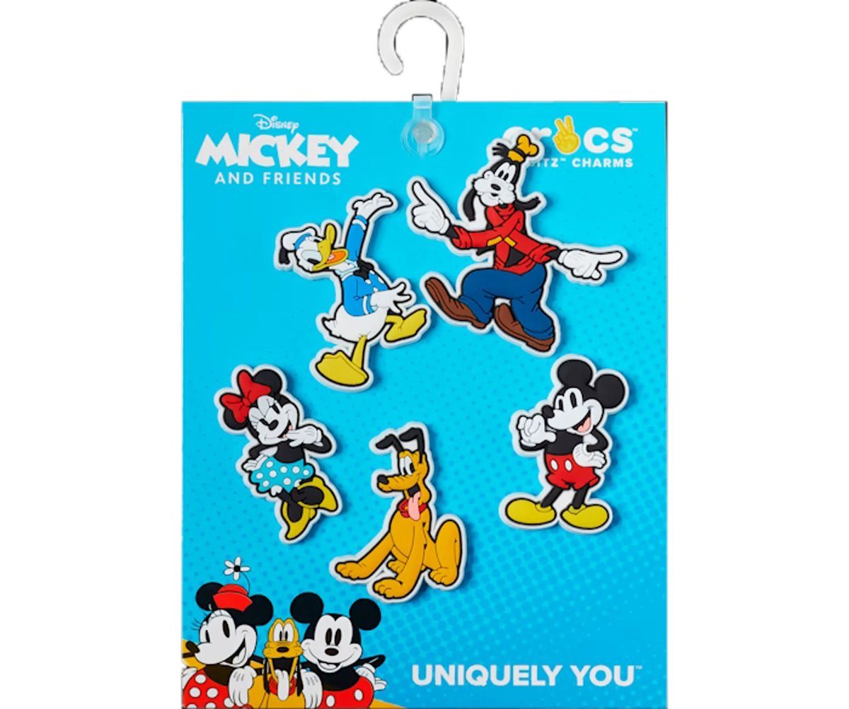 Crocs Schuhanstecker Crocs Jibbits Charm - Disney Mickey Friends - 5er Set - 10010001 (5-tlg)