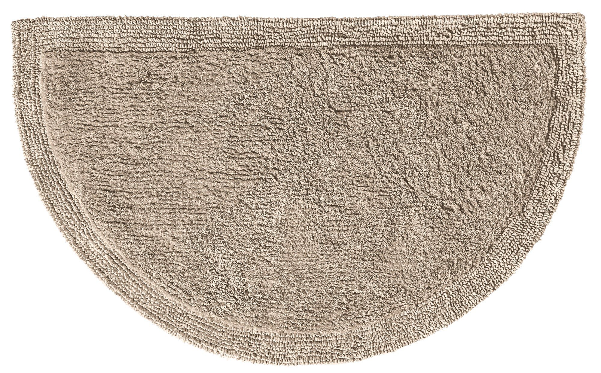 Erwin Müller Duschmatte Duschvorlage "Stuttgart" halbrund, Höhe 15 mm, Uni günstig online kaufen