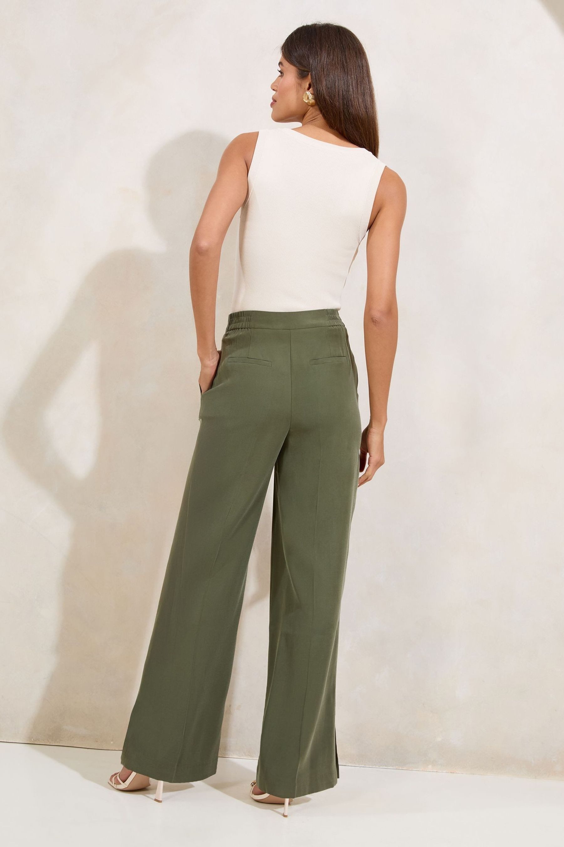 LIPSY Palazzohose Lipsy Hose mit weitem Bein, Regular (1-tlg)
