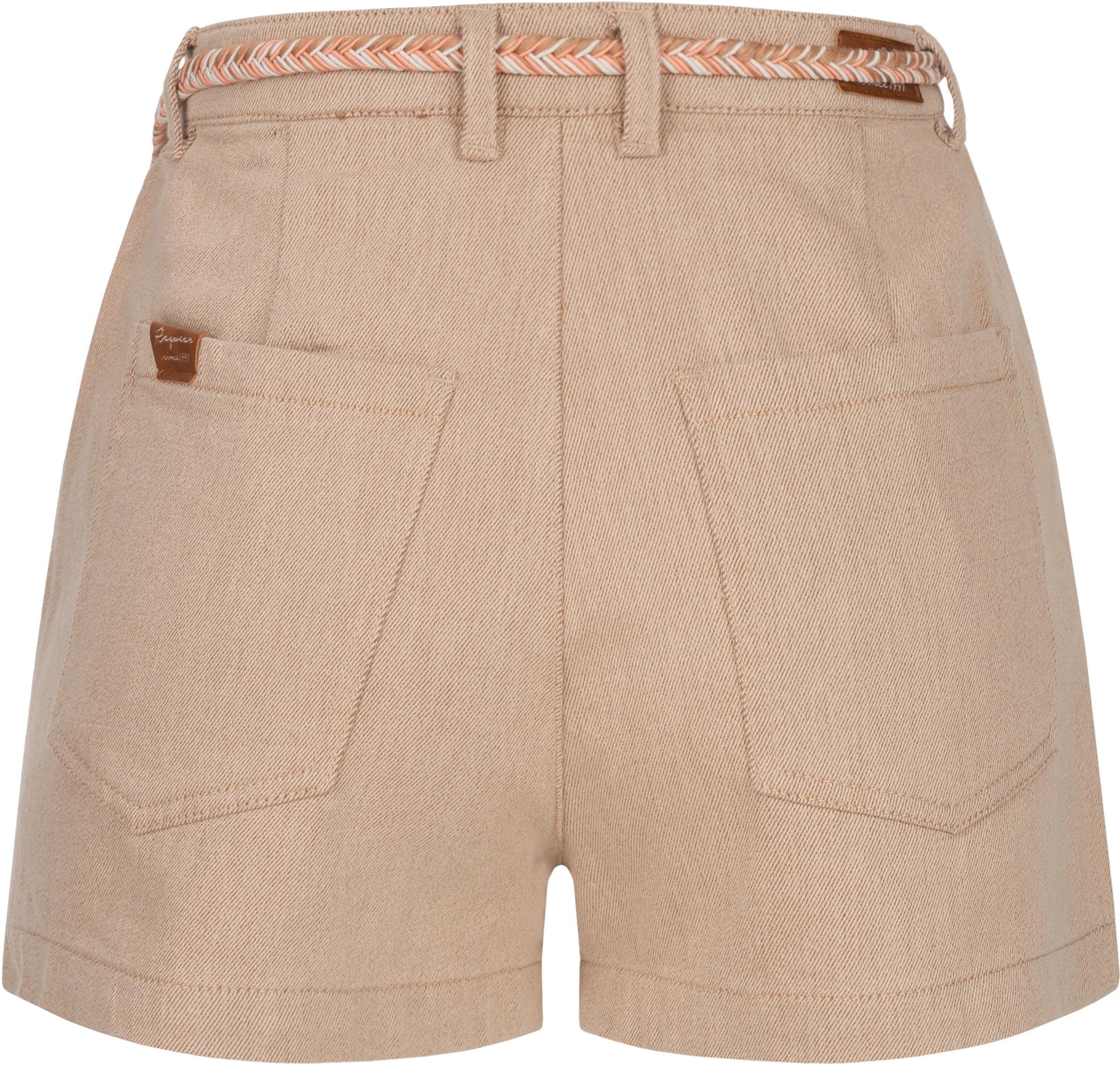 Ragwear Chinoshorts Sorenn Intl. kurze Hose mit hochwertigem Flechtgürtel