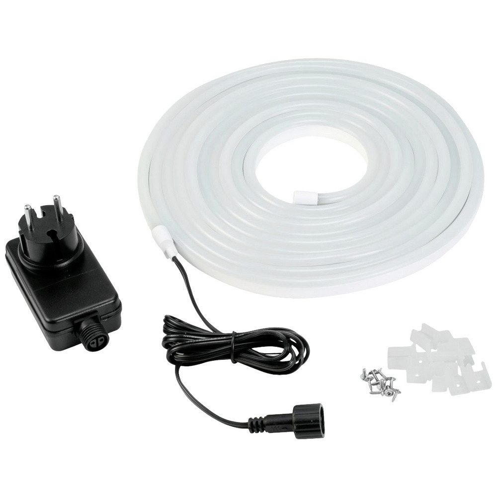EUROLITE Lichterschlauch Eurolite LED Neon Flex Lichtschlauch EEK: F (A - G) 5 m Warmweiß, 600-flammig