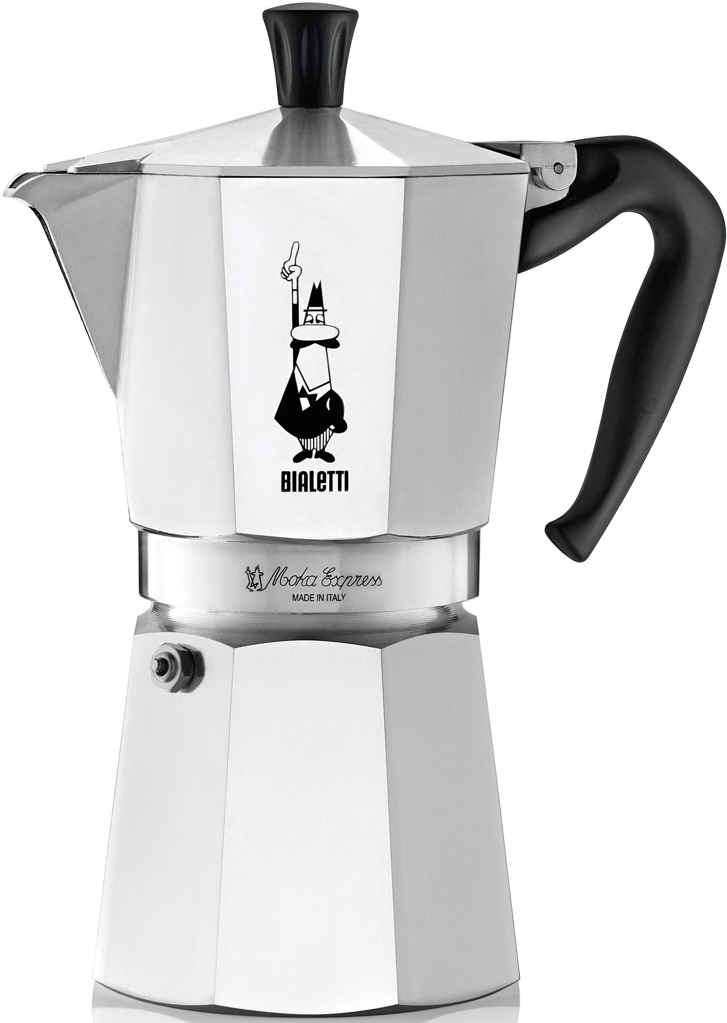 BIALETTI Espressokocher, 0,42l Kaffeekanne, Aluminium