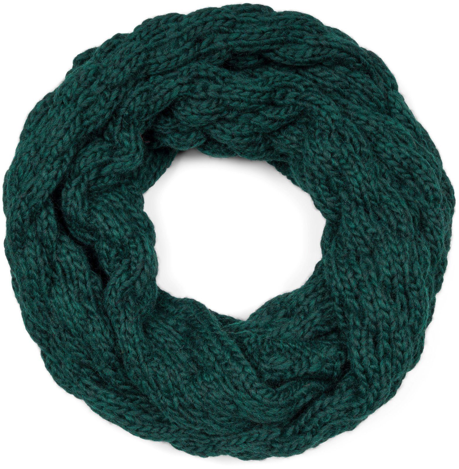 Strickschal Strick Loop mit Bubblemuster