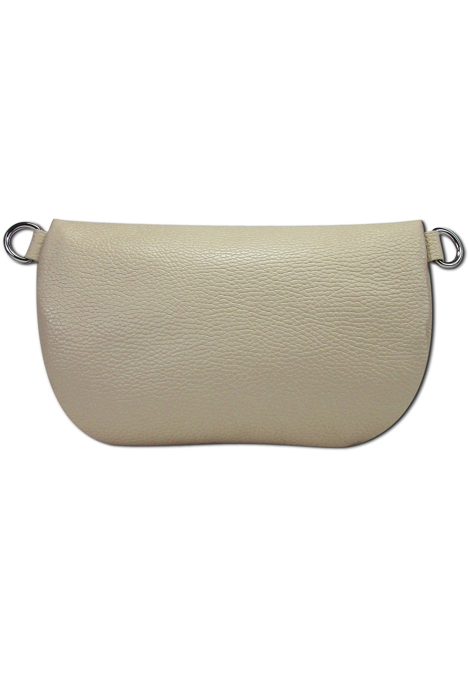 Toscanto Gürteltasche Toscanto beige, mehrfarbigfarbene (Gürteltasche), Damen Gürteltasche Echtes Leder, beige, mehrfarbig