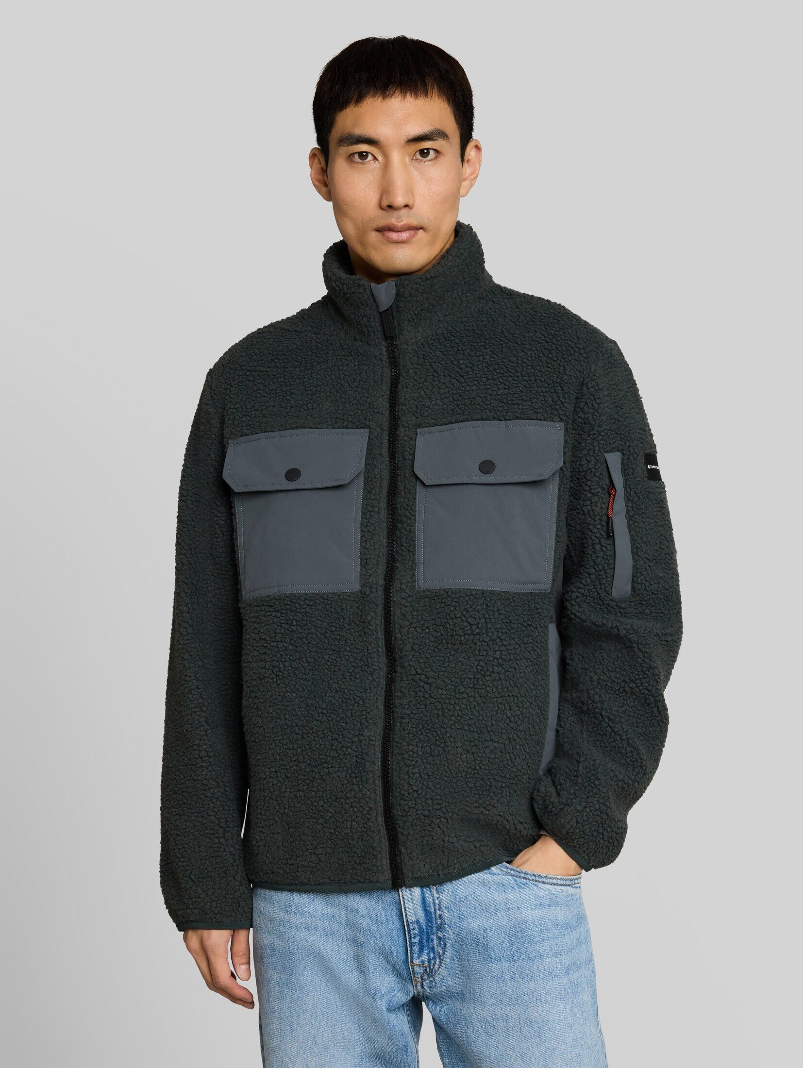 TOM TAILOR Outdoorjacke Jacken Teddy Jacke mit Taschen