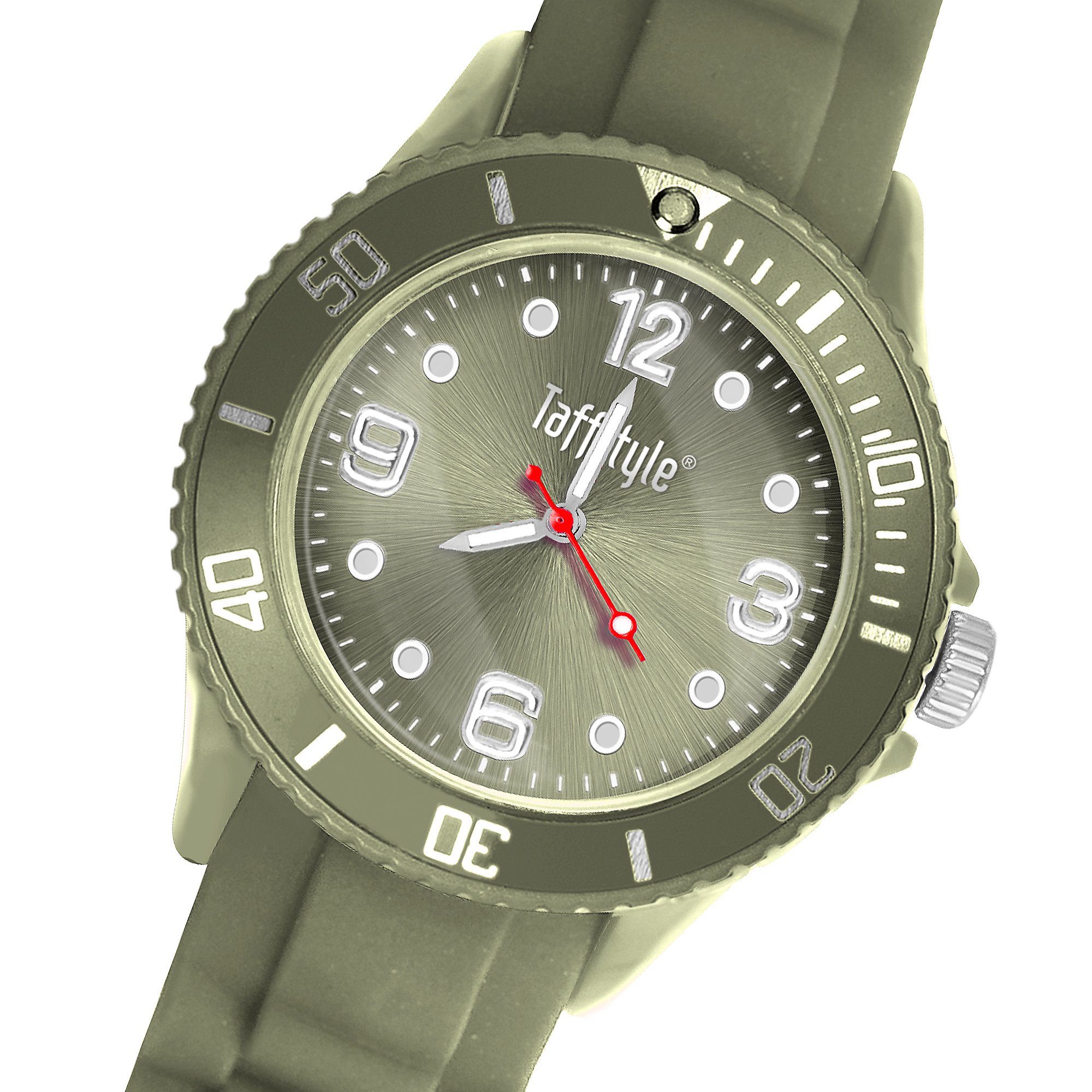 Taffstyle Quarzuhr Armbanduhr Silikon Analog Quarz günstig online kaufen
