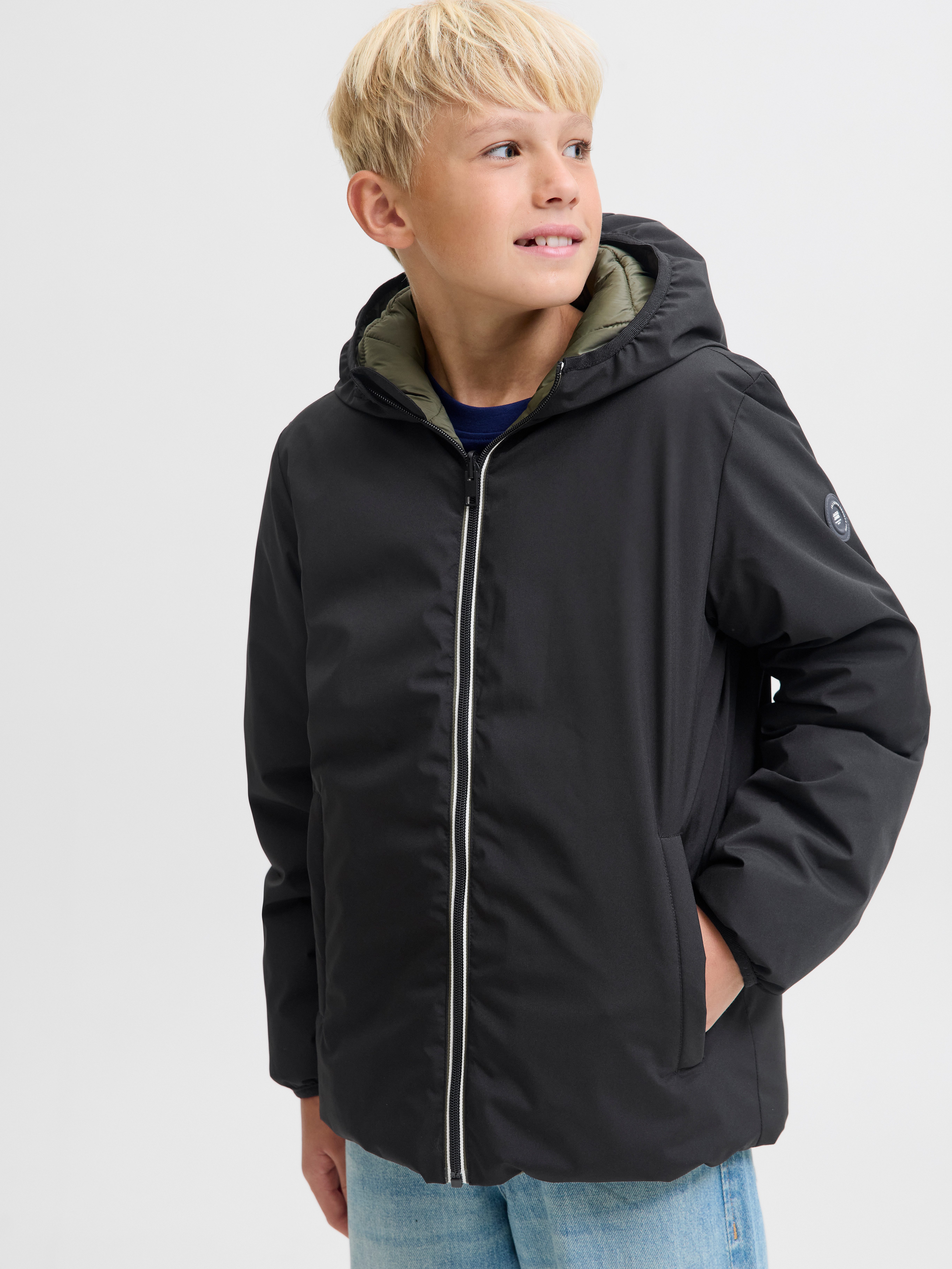 Jack & Jones Junior Outdoorjacke JJEBROOK REVERSIBLE JACKET SN JNR