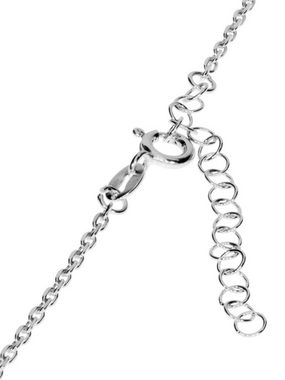 StoneTrip Kette mit Anhänger Silberkette "Love", 925 Silber, L 42+3 cm