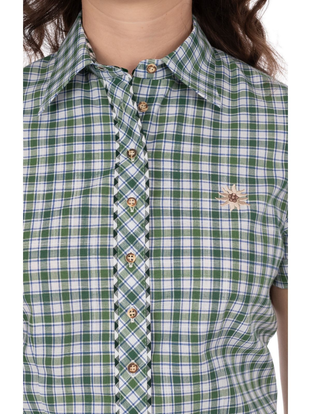 OS Trachten Trachtenbluse 451003-3369 (1-tlg) günstig online kaufen
