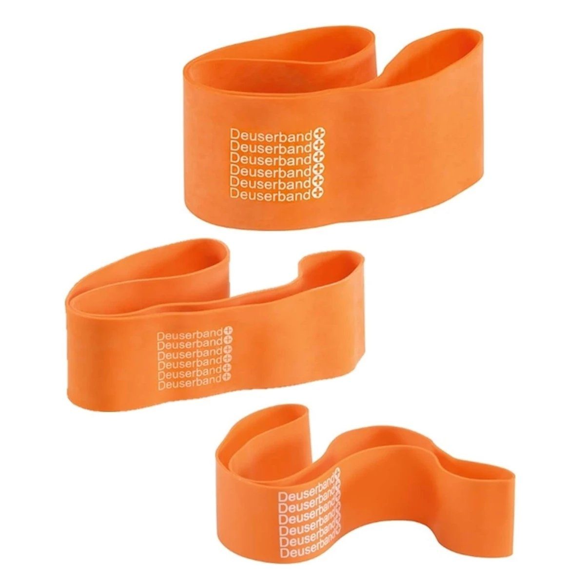 Deuser-Sports Trainingsband PLUS SET Fitnessband Trainingsband Gymnastikband | Fitnessbänder