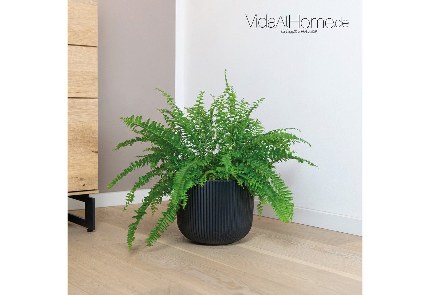 Thumbnail - VidaAtHome.de Blumentopf Design-Pflanzgefäße-Set BRYA 24 & CYRA 24 (Spar-Set, 1x Pflanzgefäß BRYA 24, 1x Pflanzgefäß CYR...