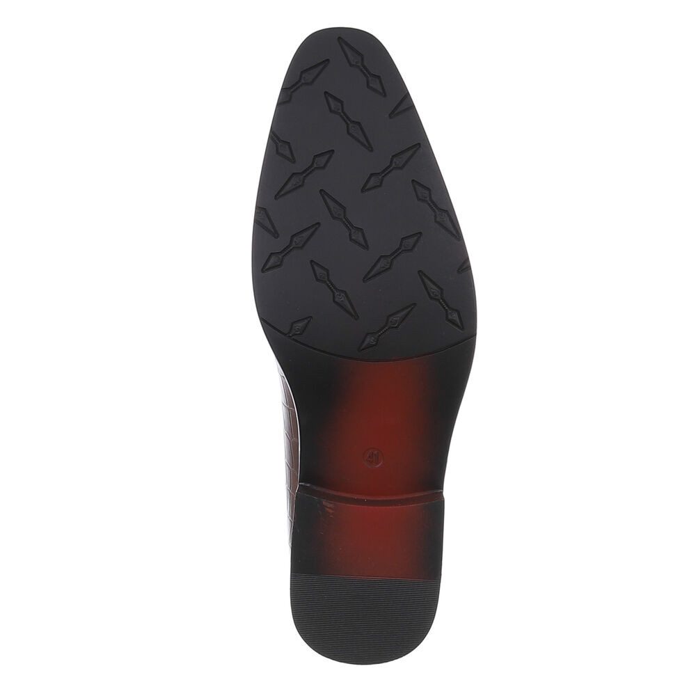 Coolwalk Herren Businessschuhe Elegant Slipper (87284602) Blockabsatz Business-Schuhe in Schwarz – Bild 3 von 4