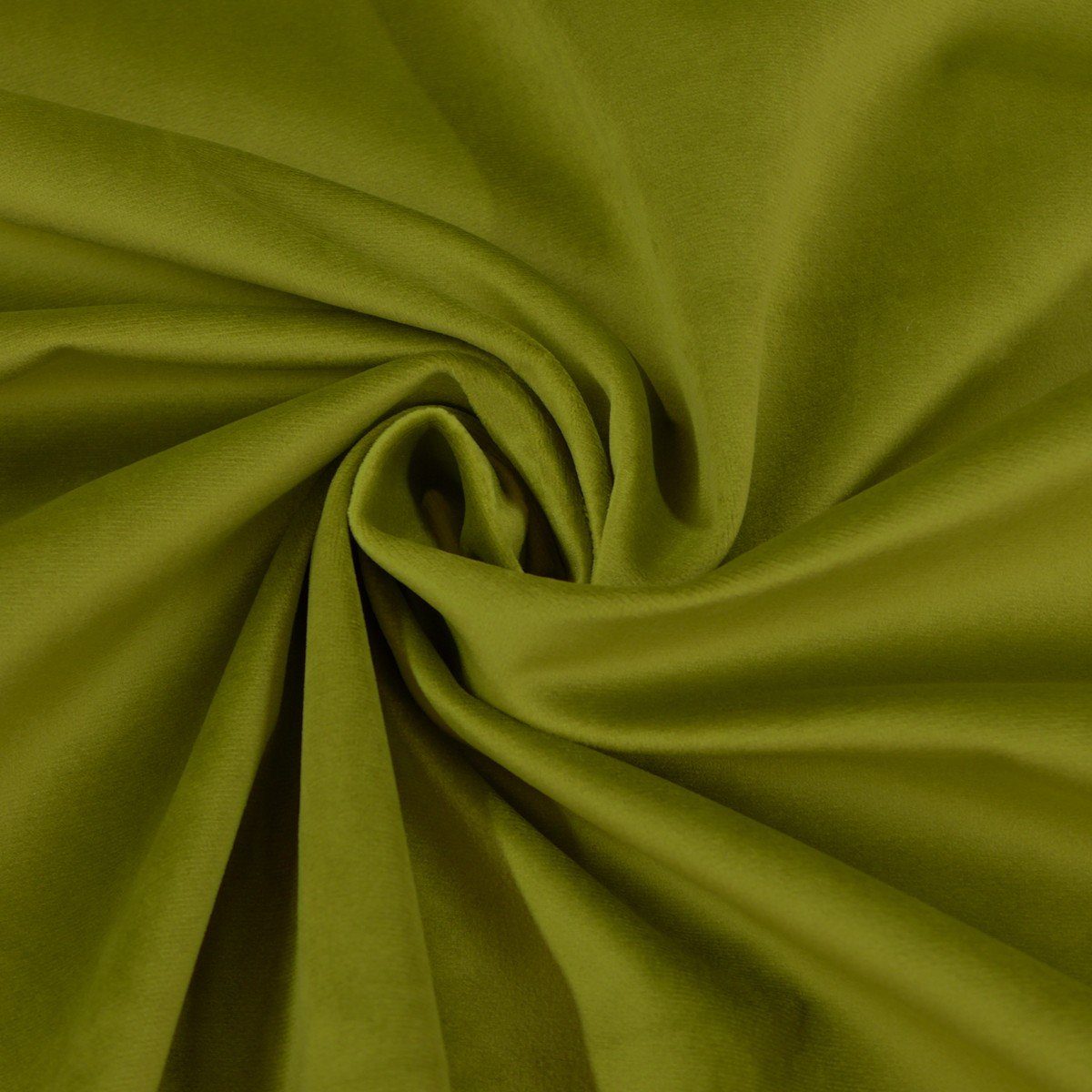 SCHÖNER LEBEN. Stoff Möbelstoff Polsterstoff Bezugstoff Samtstoff moos grün 1,40m breit