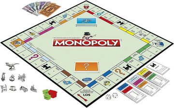 Hasbro Spiel, Monopoly Classic • Gesellschaftsspiel - Familien Brettspiel Alter 8+