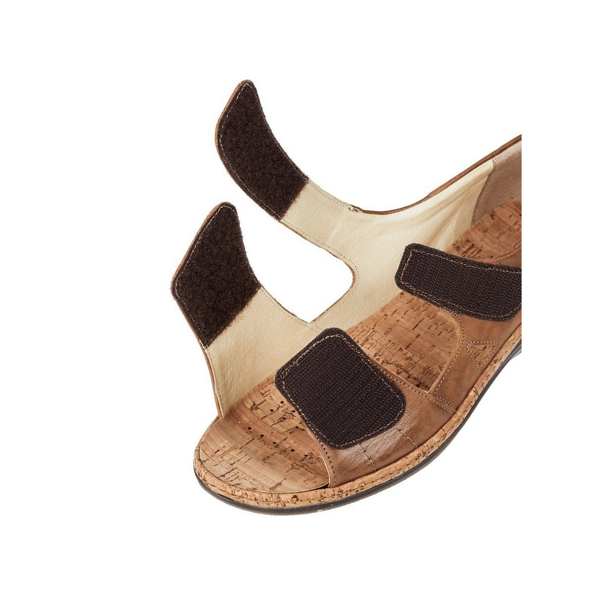 Sandale braun Comfortabel (1-tlg)