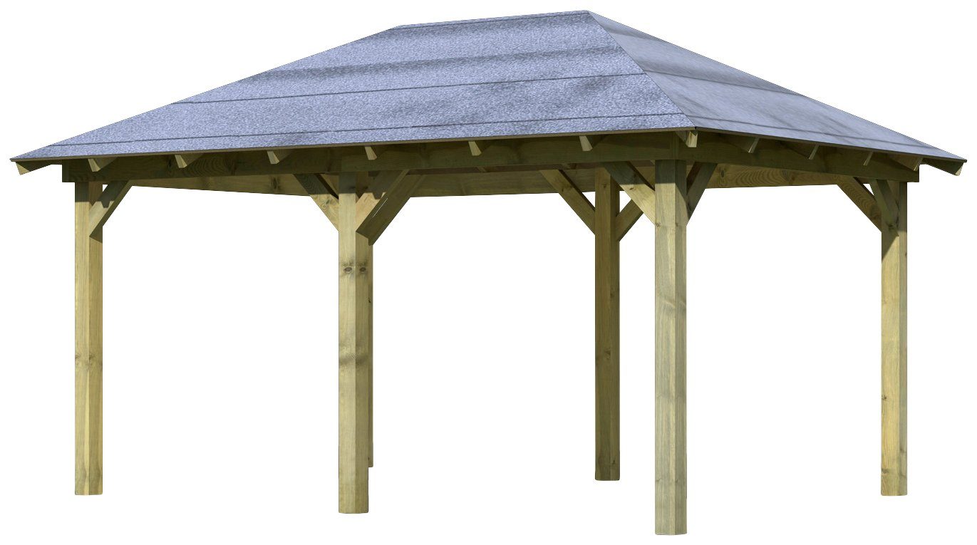 Karibu Pavillon Mailand, BxT: 345x485 cm
