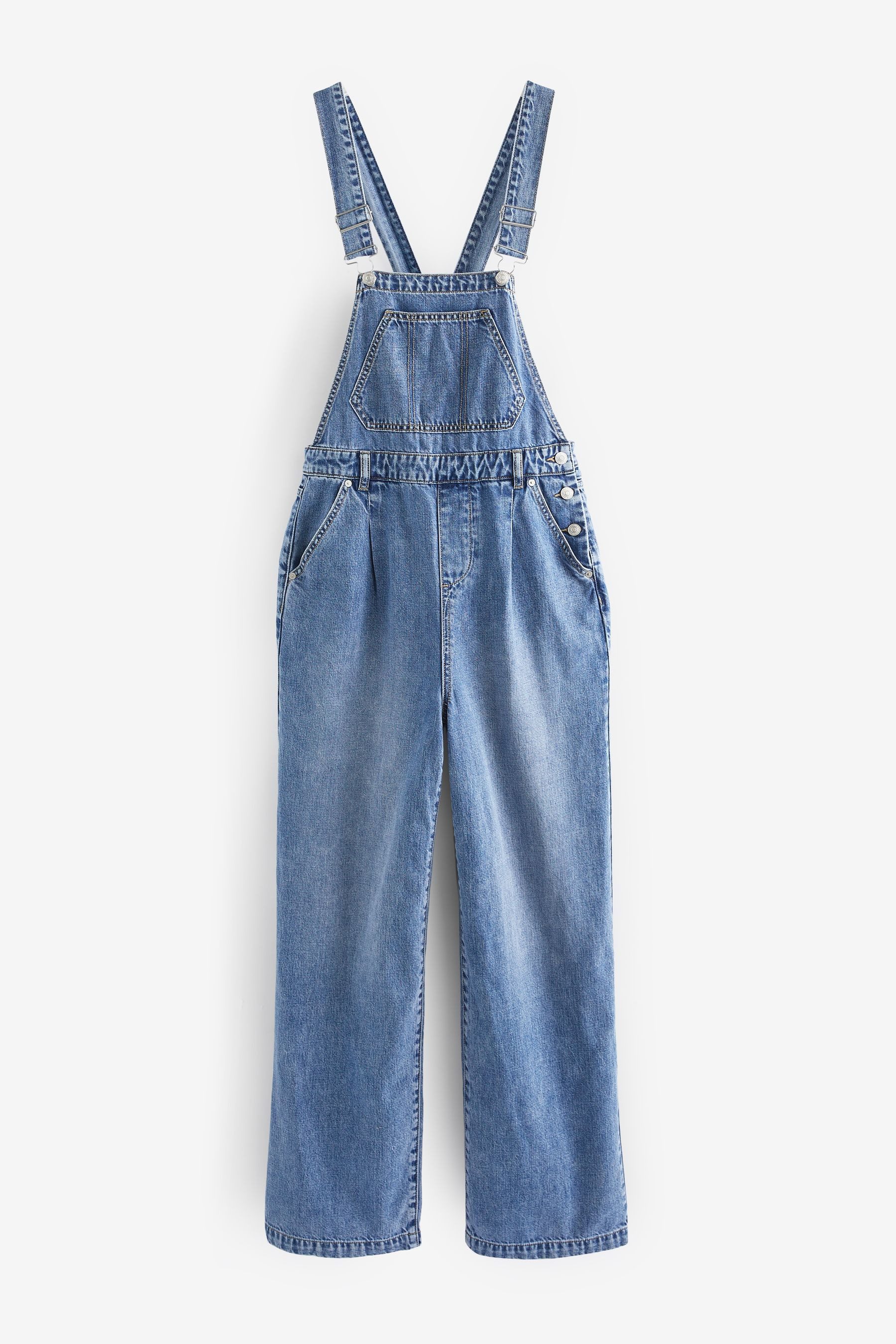 Next Jumpsuit Leichte Denim-Latzhose (1-tlg)