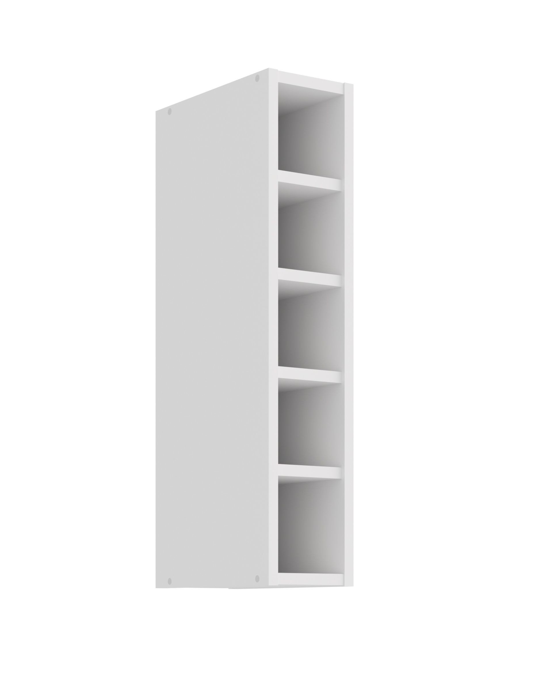 Küchen-Preisbombe Hängeschrank Regal 15 cm Weiß Landhaus Küche Küchenzeile günstig online kaufen