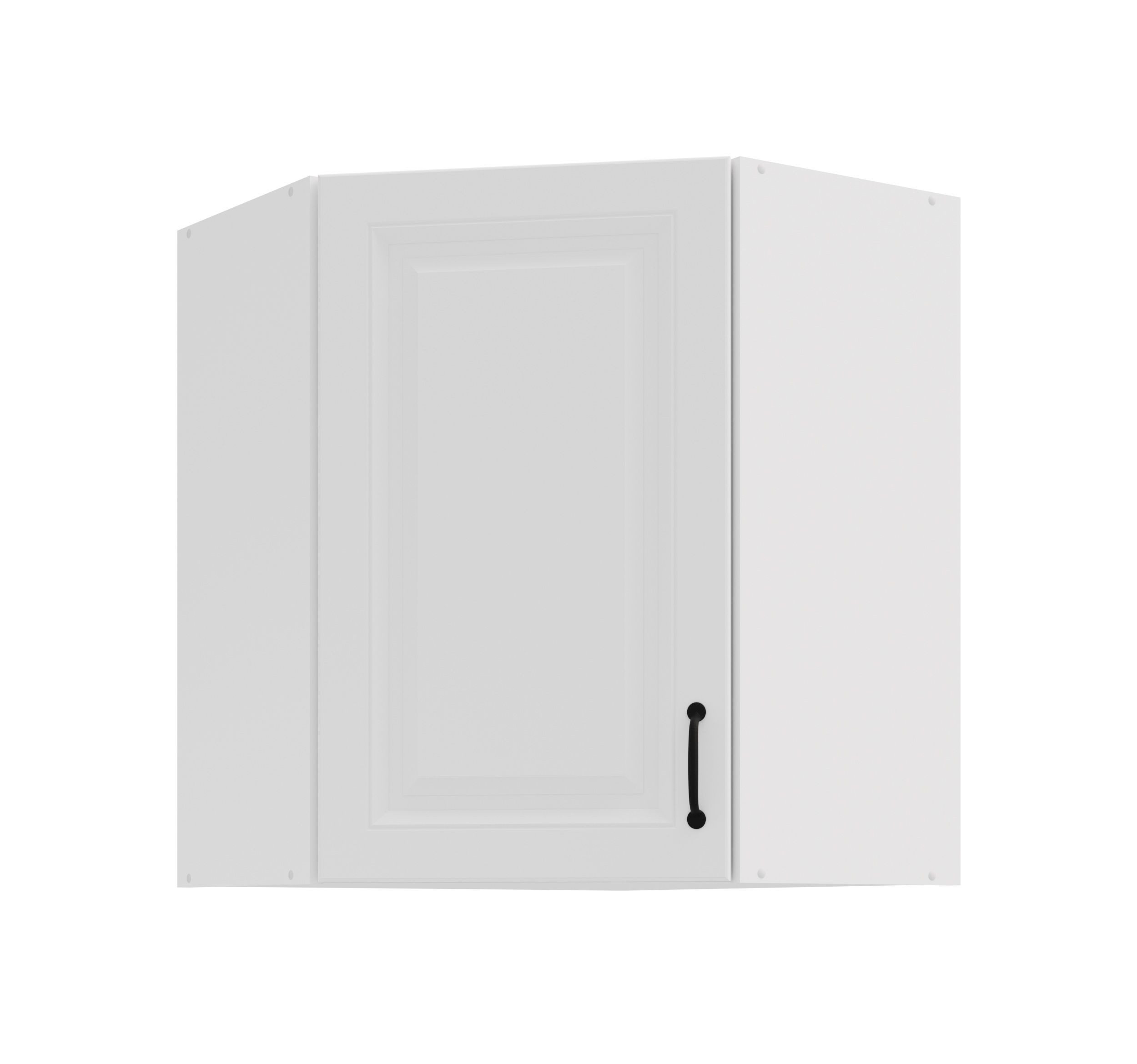 Küchen-Preisbombe Eckhängeschrank 60x60 cm Küche Stilo Weiß Küchenzeile Küc günstig online kaufen