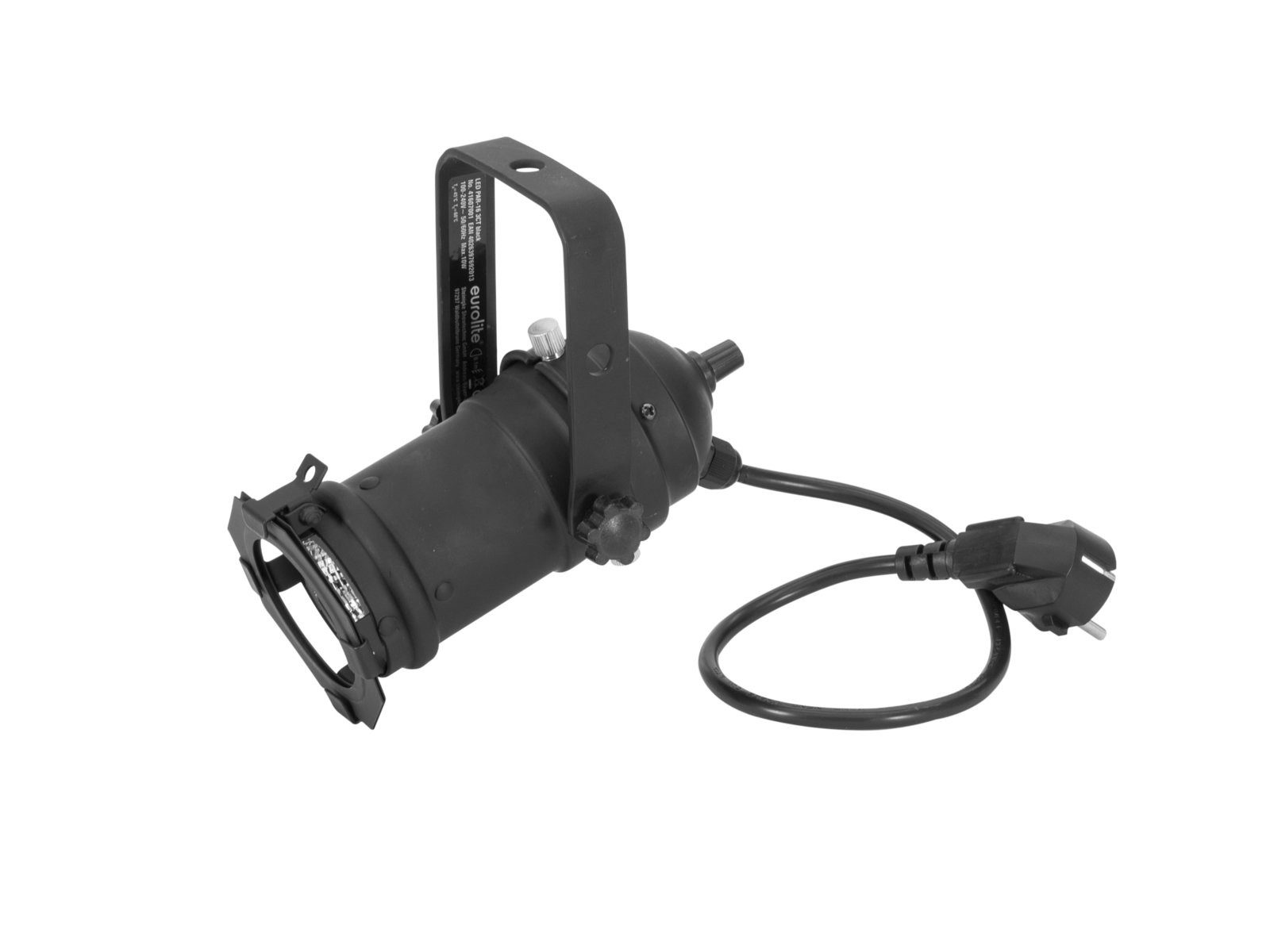 Discolicht EUROLITE LED PAR-16 3CT sw