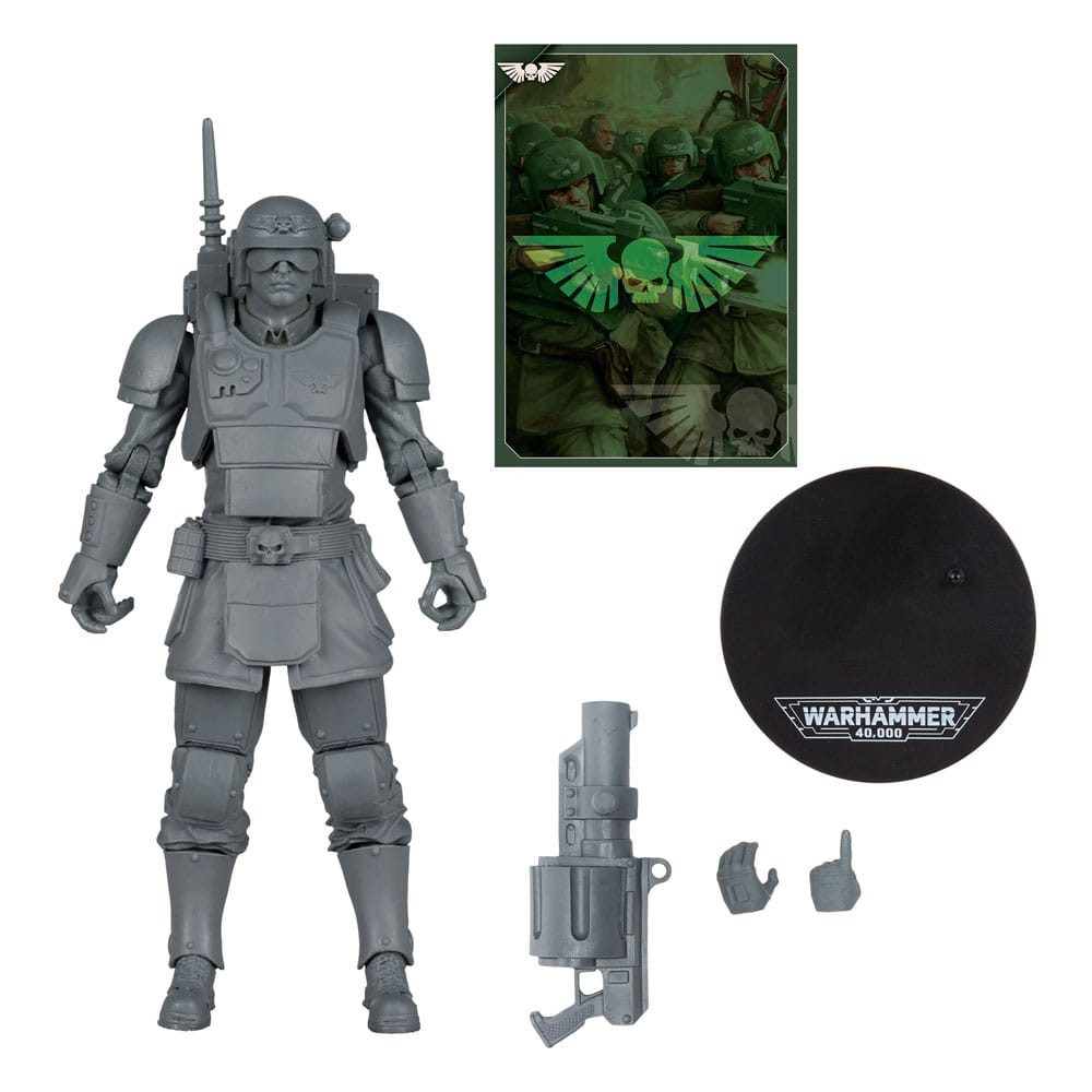 McFarlane Toys Actionfigur Warhammer 40,000 Kasrkin (Astra Militarum) Artist Proof 18 cm