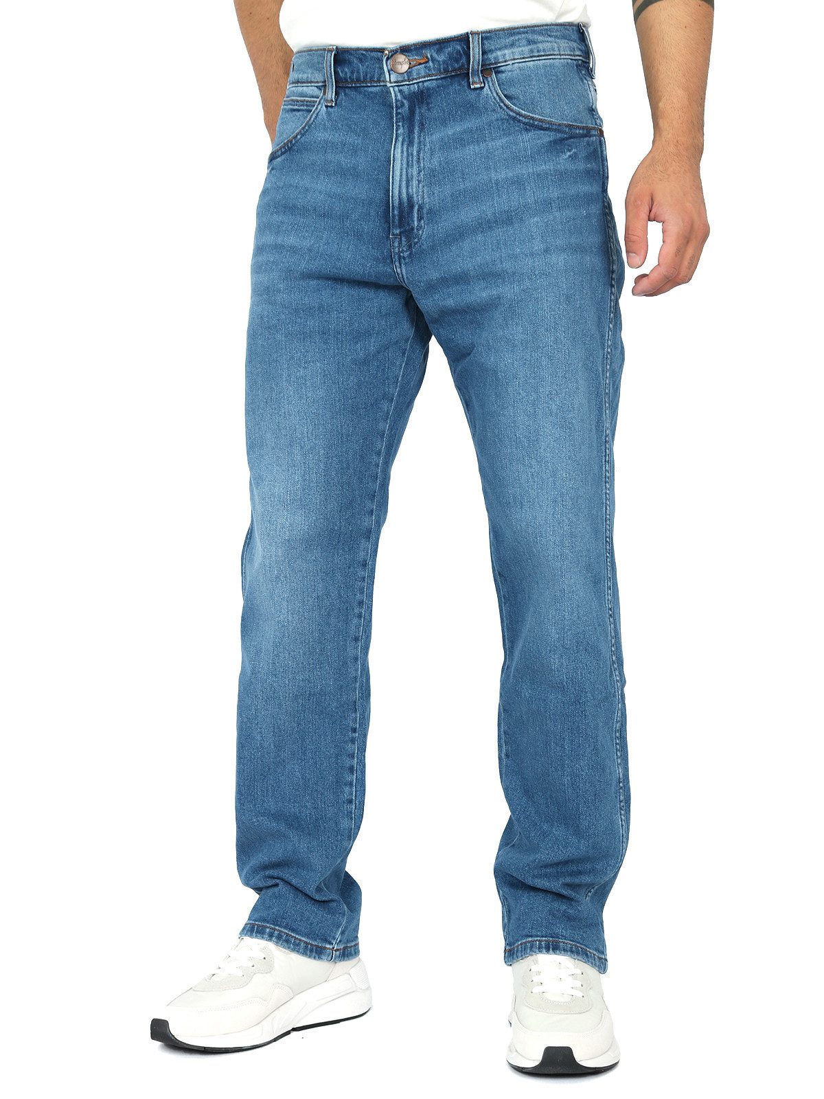 Wrangler Straight-Jeans Relaxed Fit - Frontier New Favorite günstig online kaufen
