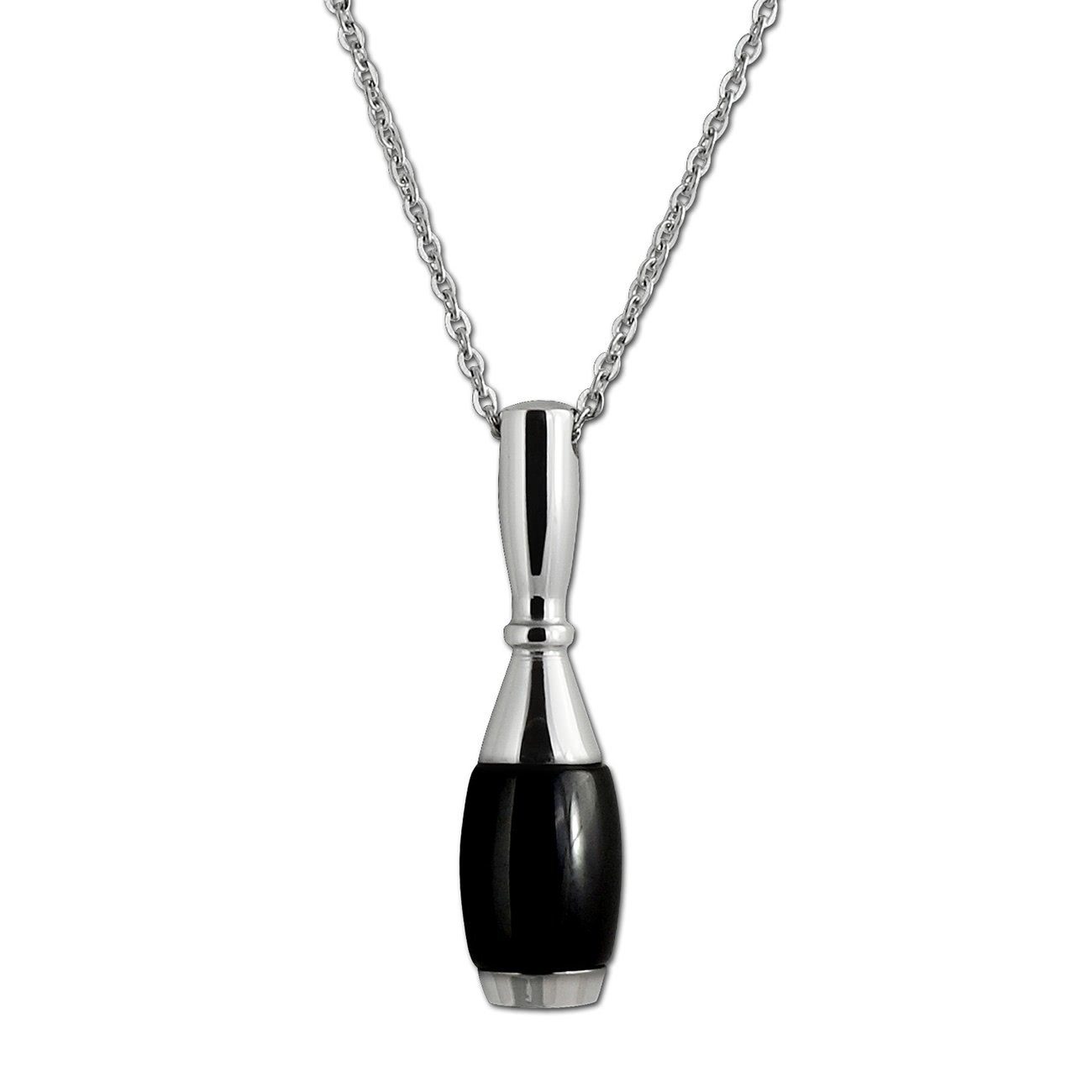 Amello Schmuckset Amello Edelstahlschmuckset Kegel Keramik (3-tlg., Schmucksets), Damen Schmucksets, Edelstahl (Stainless Steel), Farbe: silberfarben, s