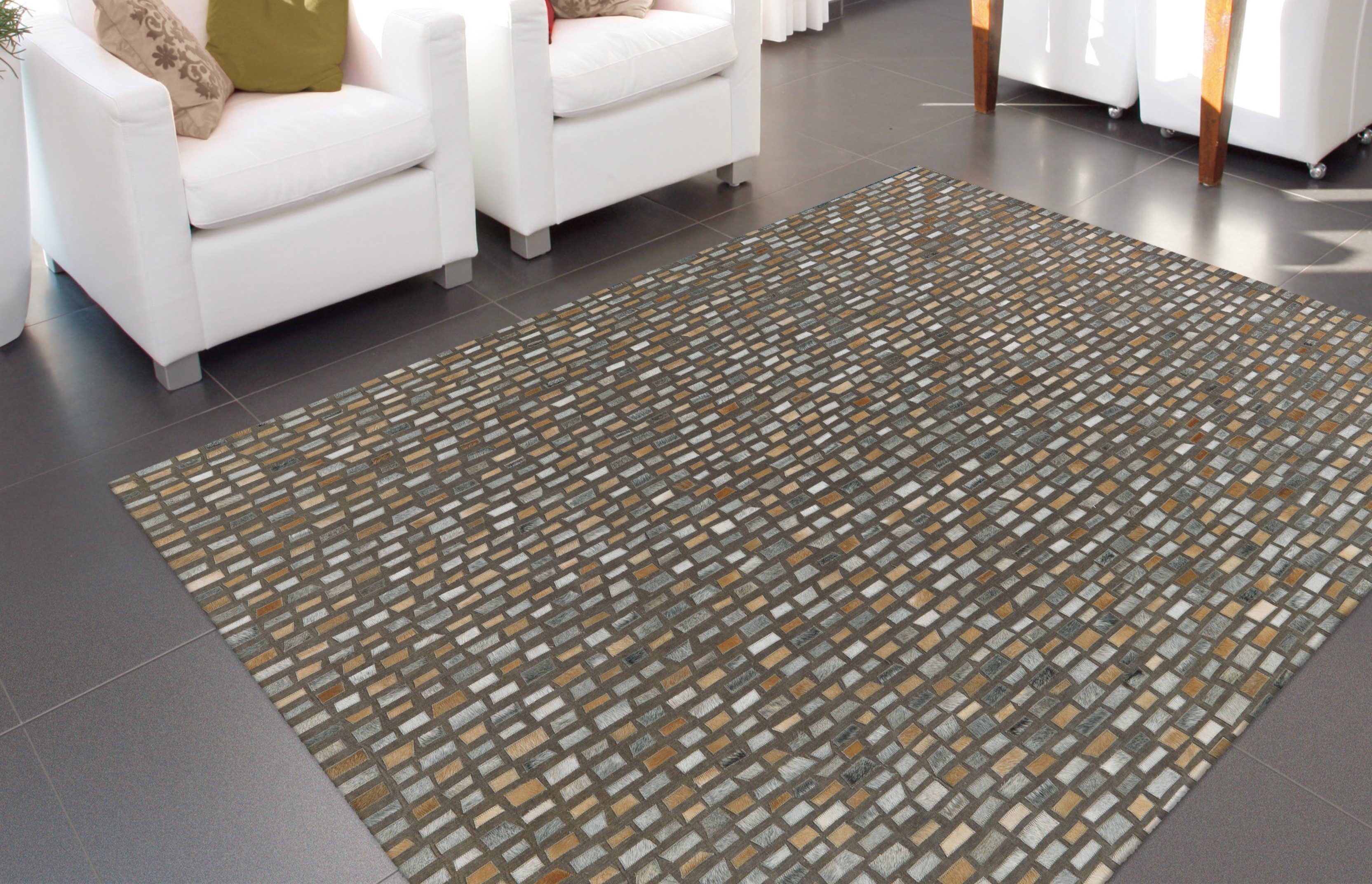 Arte Espina Teppich Wild 8022, rechteckig, Höhe: 14 mm, Luxuriöser Teppich in Spitzenqualität, Naturmaterialien