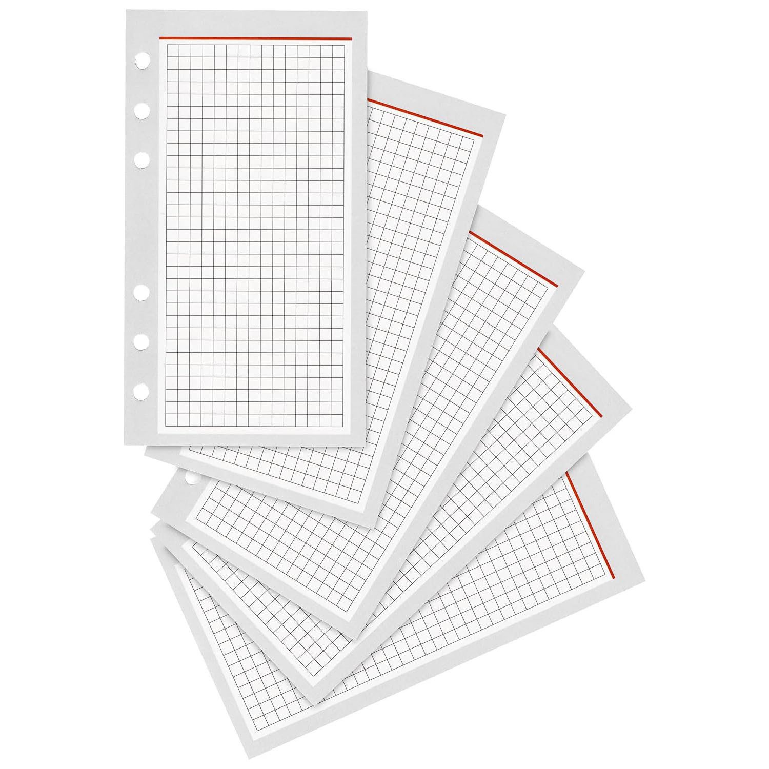 bsb-obpacher Terminplaner BSB Ersatzeinlage Kompakt A6 kariert 50 Blatt