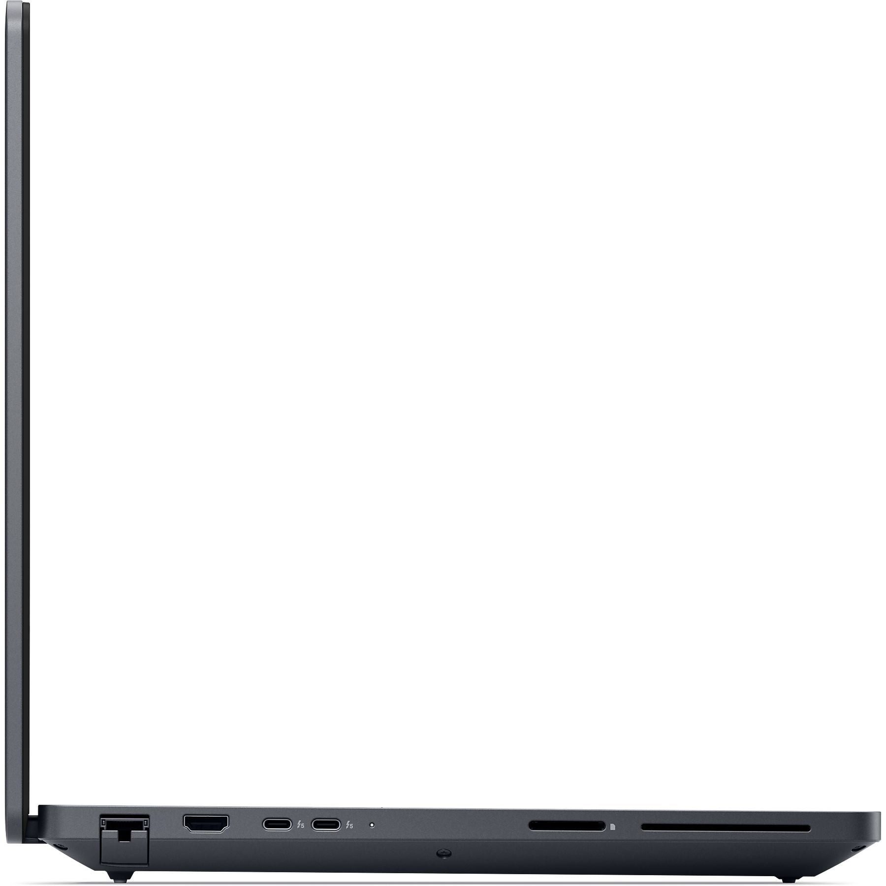 Dell Pro Max Plus 18 Intel Core Ultra 7 265HX Laptop RTX PRO 3000 32GB 1TB Gaming-Notebook (45,7 cm/18 Zoll, Intel Core Ultra 7 265HX, RTX PRO 3000, 32 GB, 1000 GB SSD, 5,3 GHz 20-Core-Prozessor, 2x Thunderbolt 5, Thunderbolt 4, LAN)
