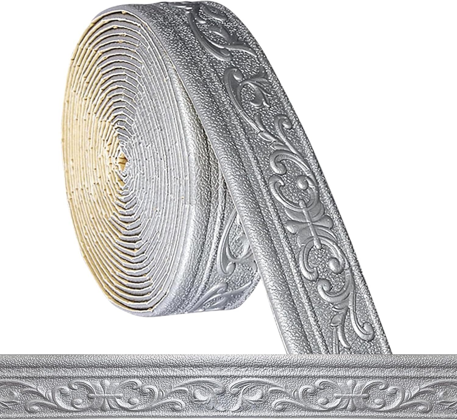 Agger Bordüre 3D Zierleisten Selbstklebende, Stuckleisten Wand