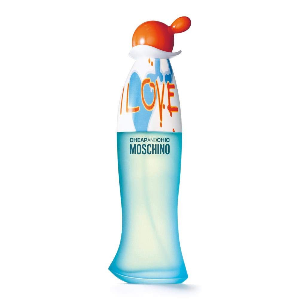 Moschino Eau de Toilette Cheap Chic I Love Love, Glasflakon, Parfüm EDT, Damenduft