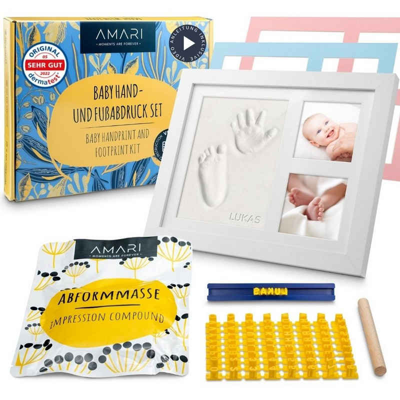 Amari Babyspiegel »Amari ® Gipsabdruck Set Baby Hand- und Fuß«